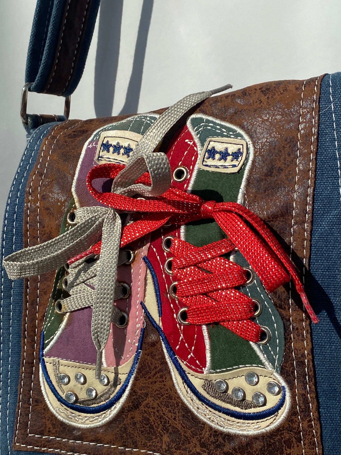 Vintage Y2K Denim Bag - Balagan Vintage Bags 00s, denim bag