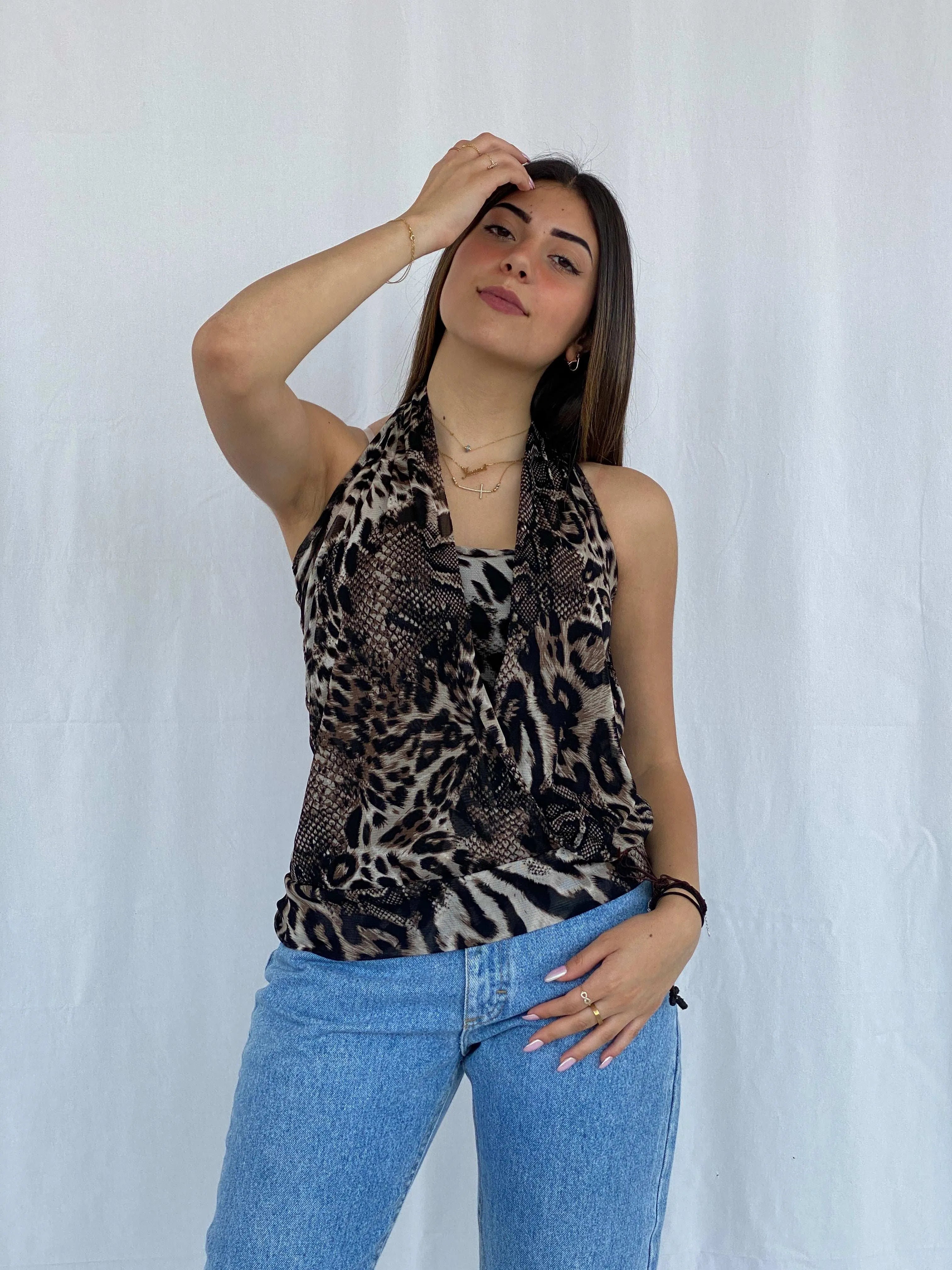 Vintage Y2K Kismet Halter Top Size S - Balagan Vintage Halter Top 00s, halter top, Juana, summer