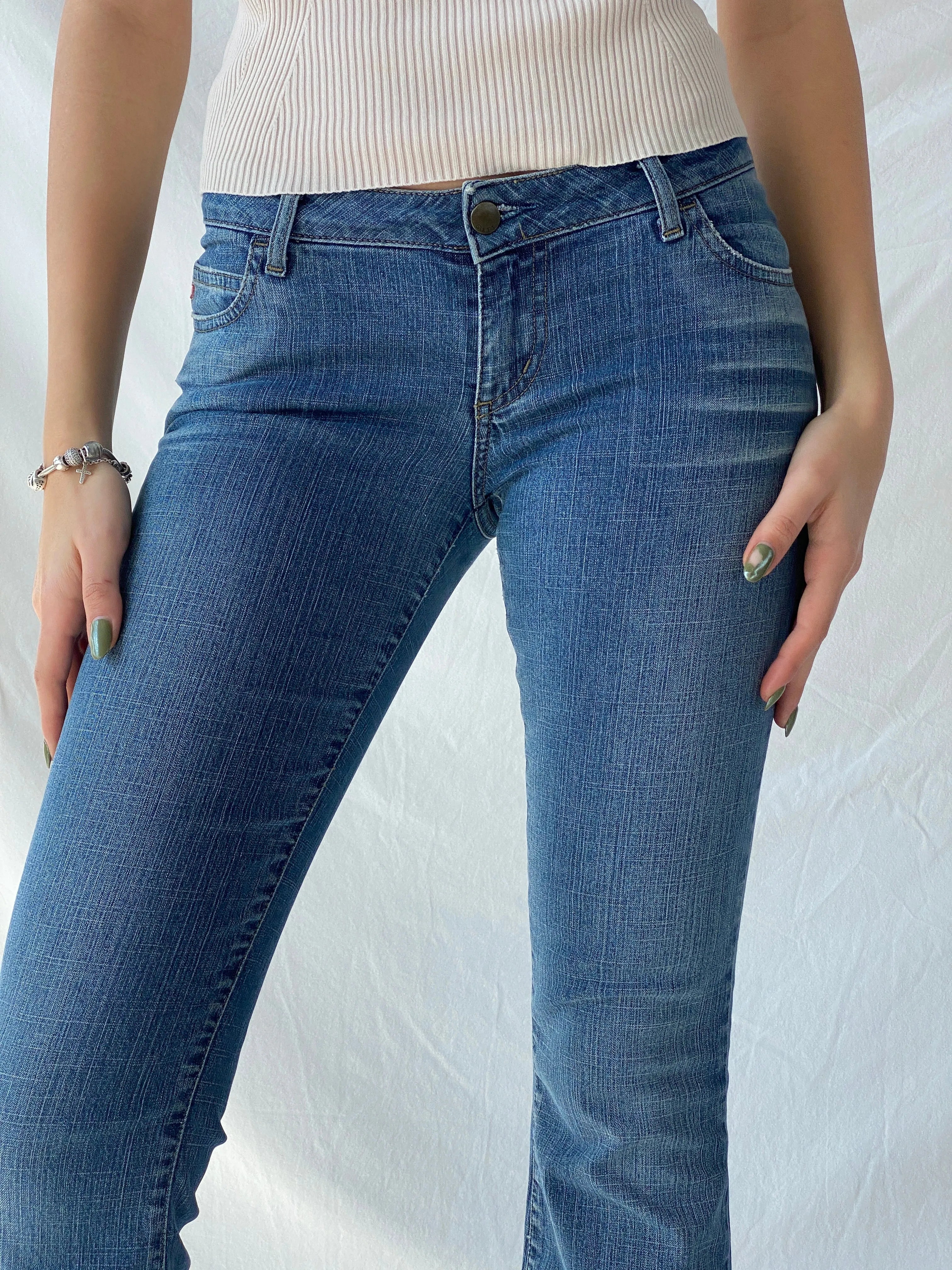 Vintage Y2K Miss Sixty Extra Low Tommy Flare Jeans - 36EUR - Balagan Vintage Jeans 00s, denim, jeans, Miss Sixty, Skinny Jeans, Syntia, winter