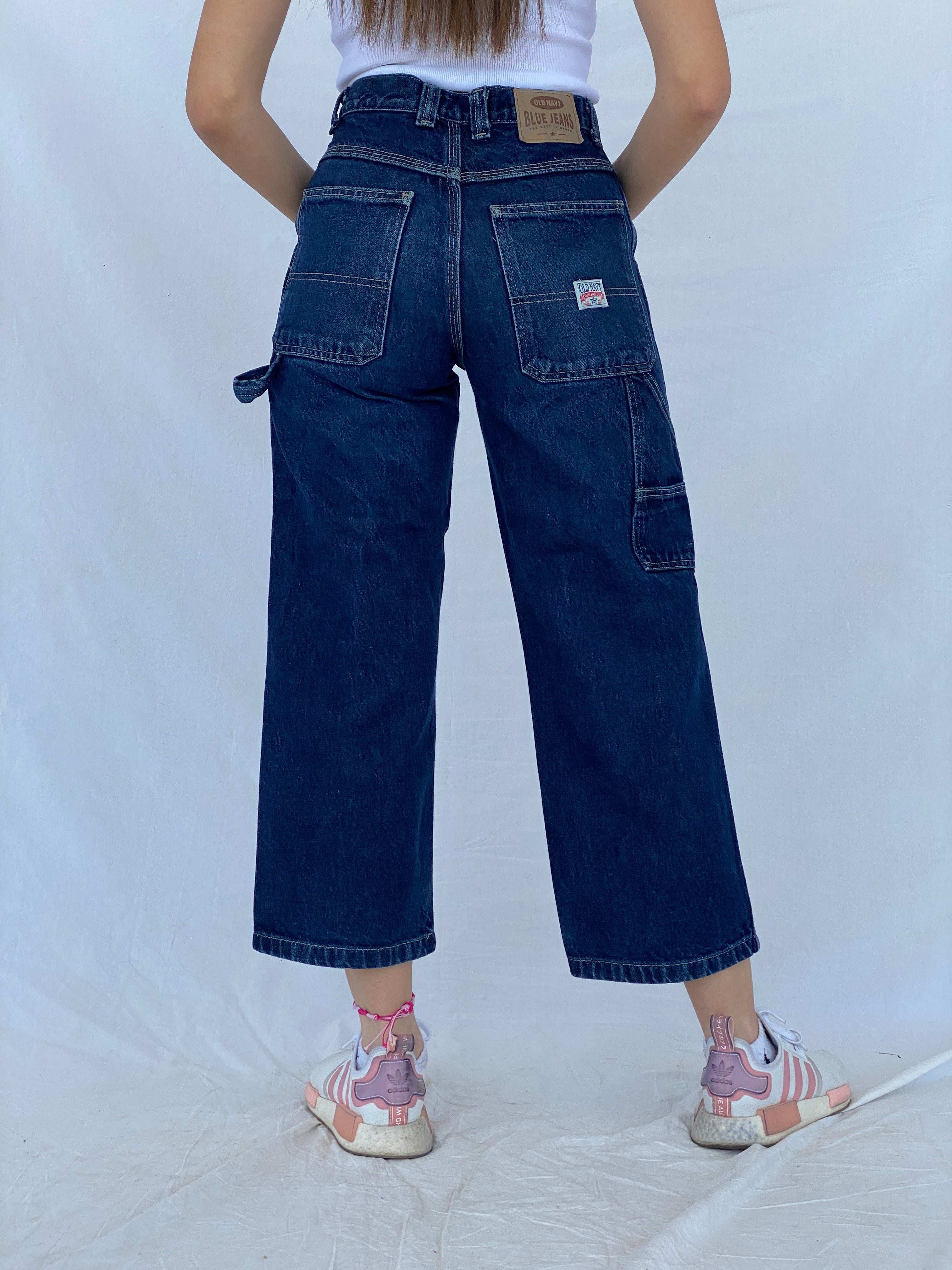 Vintage Y2K Old Navy Blue Jeans Hiphop Style Baggy Jeans - Balagan Vintage Jeans denim, high waisted jeans, jeans, Juana, levis jeans