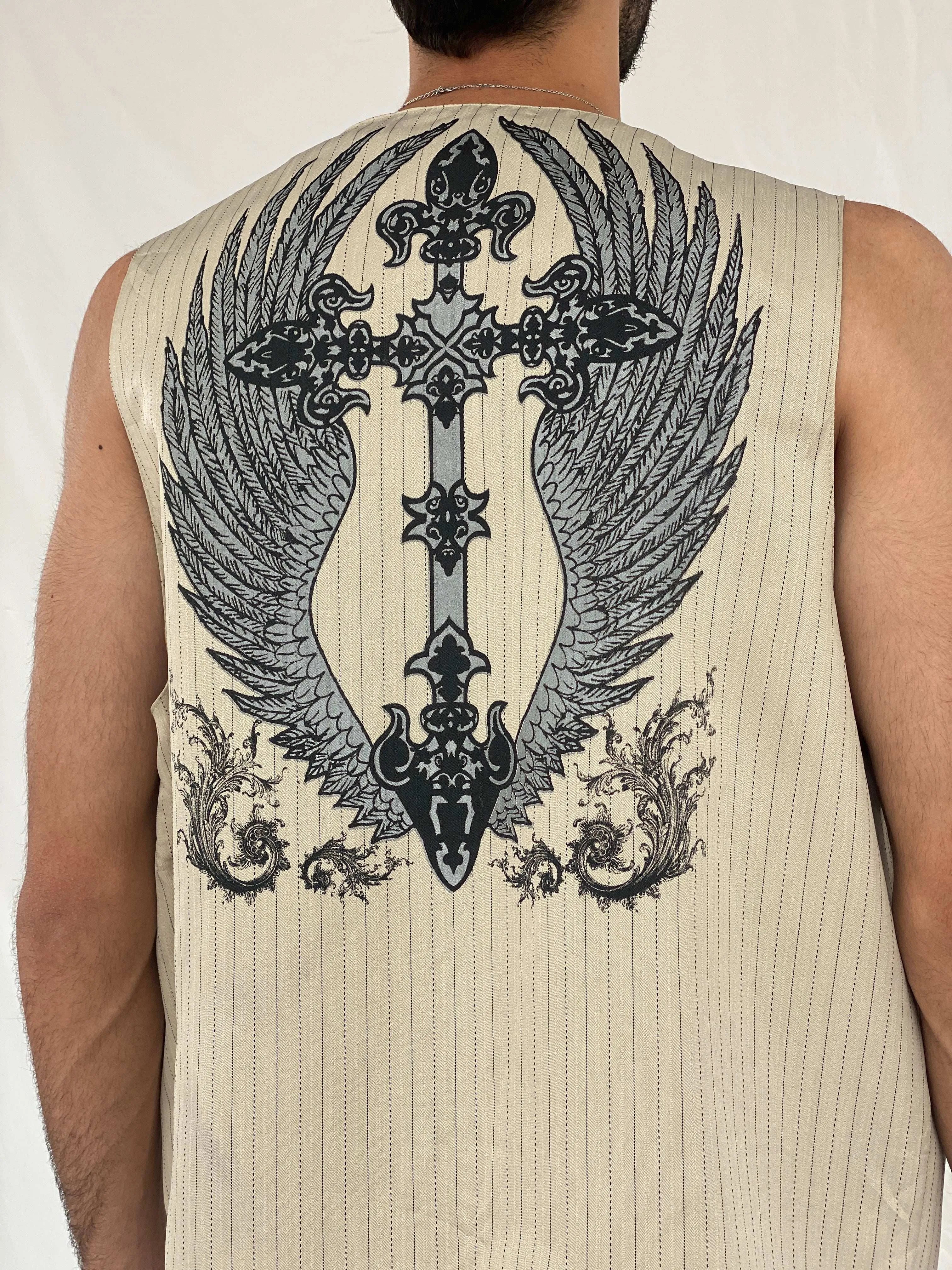 Vintage Y2K Patroncito Vest Size XL - Balagan Vintage Vest 00s, 90s, Awsam, Top, vest