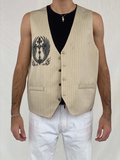 Vintage Y2K Patroncito Vest Size XL - Balagan Vintage Vest 00s, 90s, Awsam, Top, vest