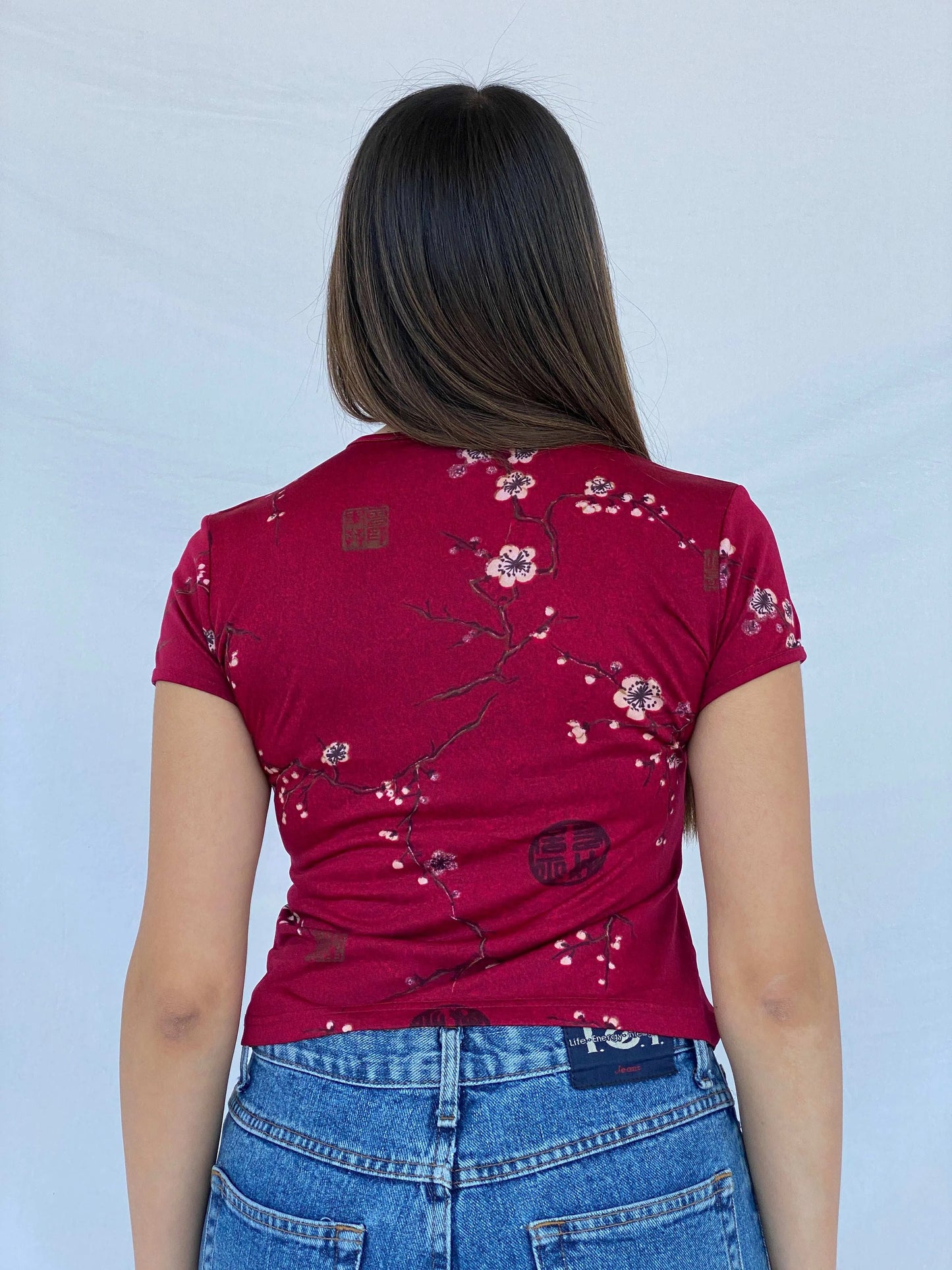 Vintage Y2K Supré Red Top - Size L - Balagan Vintage Half Sleeve Top 00s, Deals, Juana, summer