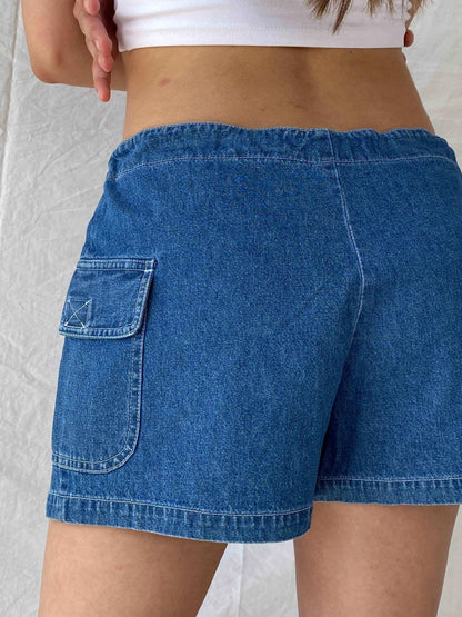 Y2K Andrew‘s Blues Shorts - Balagan Vintage Shorts 00s, 90s, Deals, denim, Mira