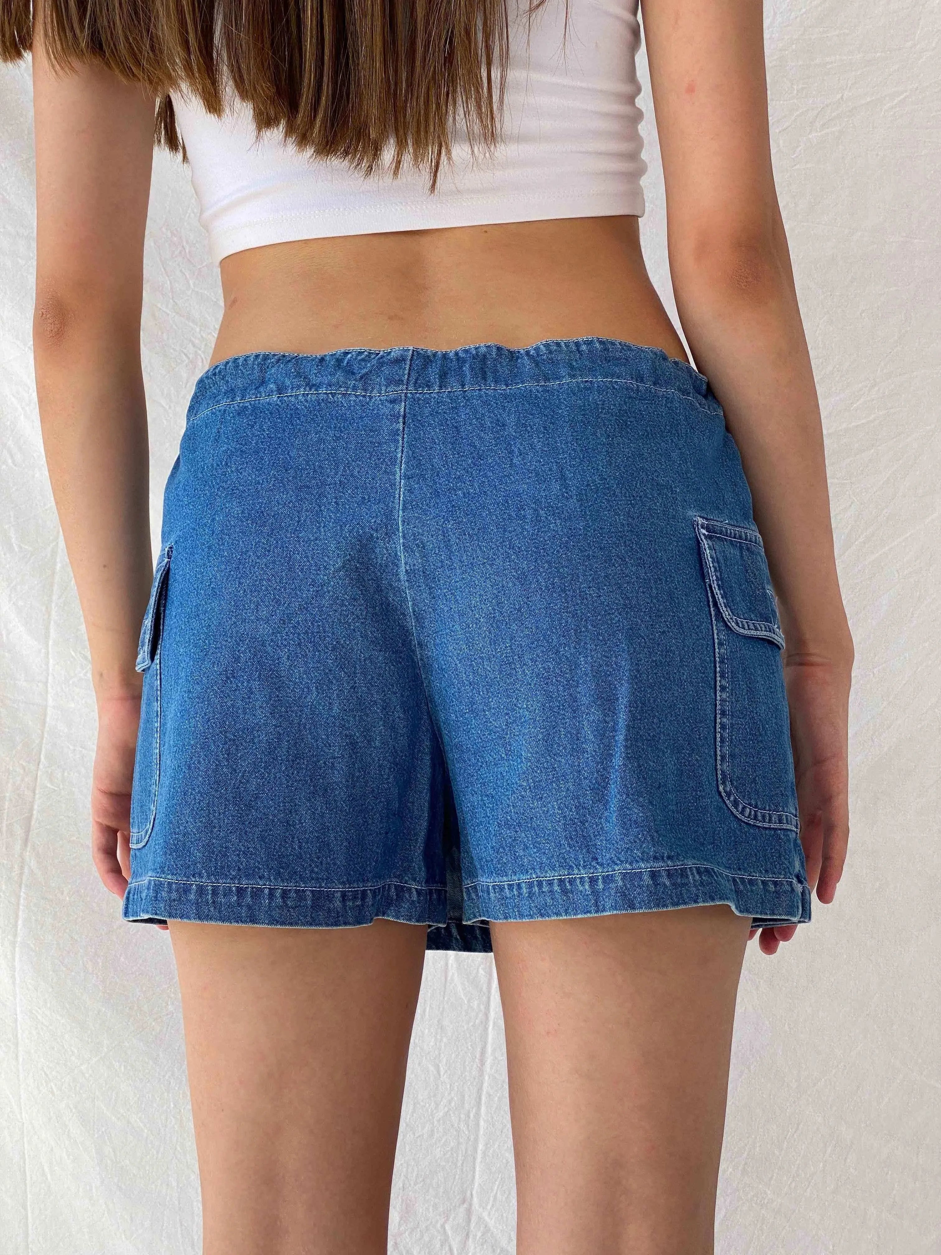 Y2K Andrew‘s Blues Shorts - Balagan Vintage Shorts 00s, 90s, Deals, denim, Mira