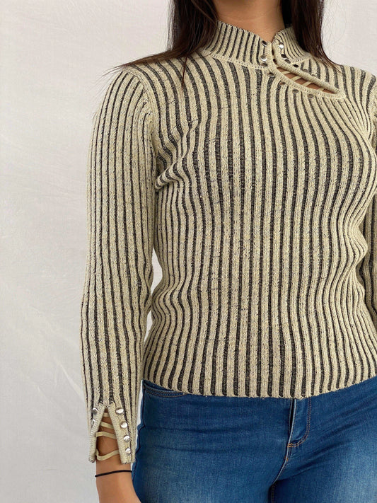 Y2K Christina Dior Full Sleeve Top - Balagan Vintage Full Sleeve Top 00s, 90s, full sleeve top, Rama