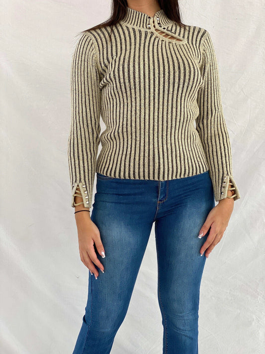 Y2K Christina Dior Full Sleeve Top - Balagan Vintage Full Sleeve Top 00s, 90s, full sleeve top, Rama