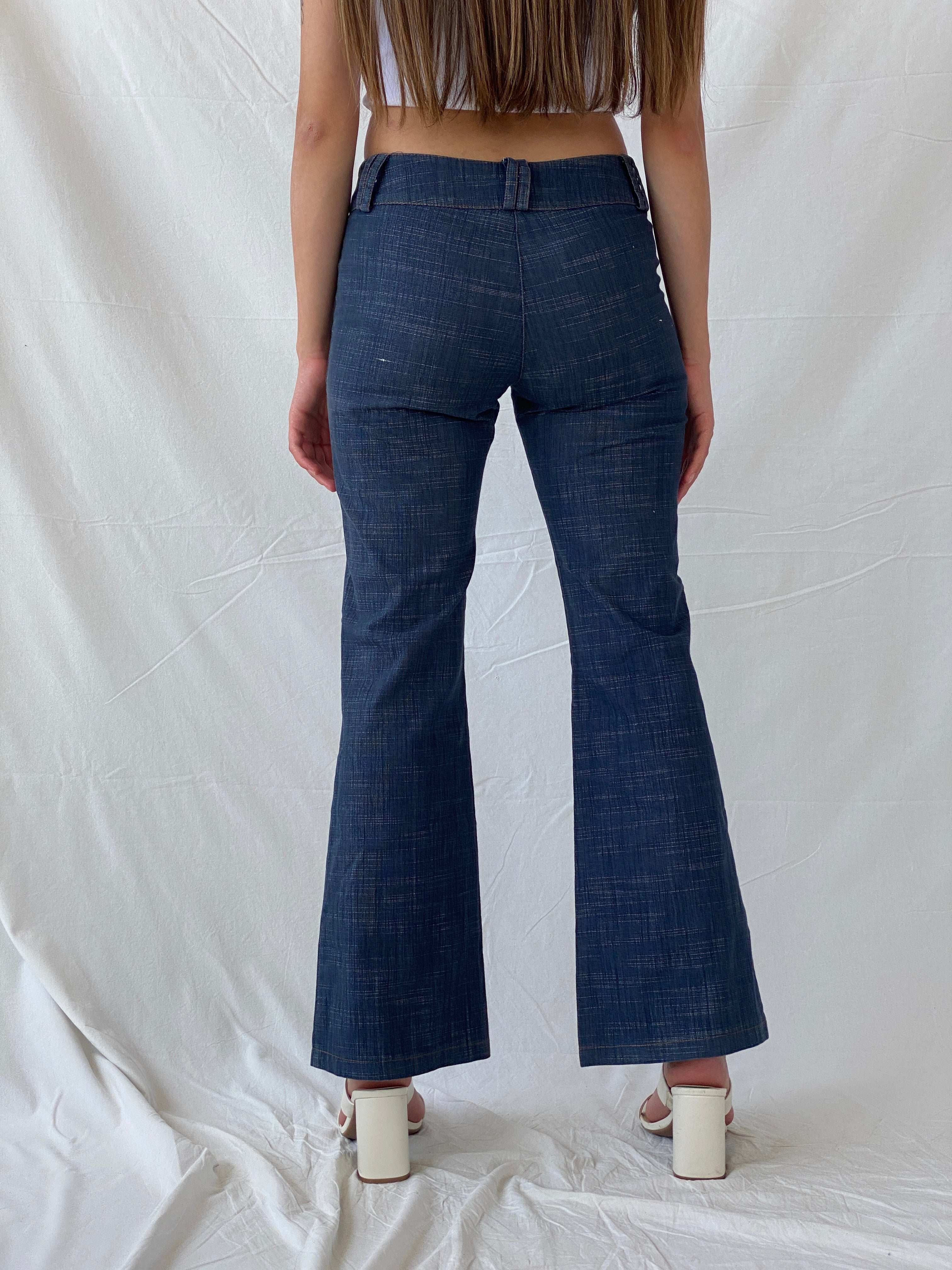 Y2K Clockhouse by C&A Flare Dark Low Rise Jeans - Balagan Vintage Jeans 00s, 90s, denim, flare jeans, jeans, Mira