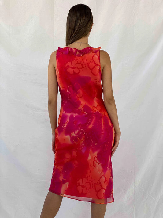 Y2K Cõté Femme Midi Dress - Balagan Vintage Midi Dress 00s, 90s, dress, midi dress, Mira