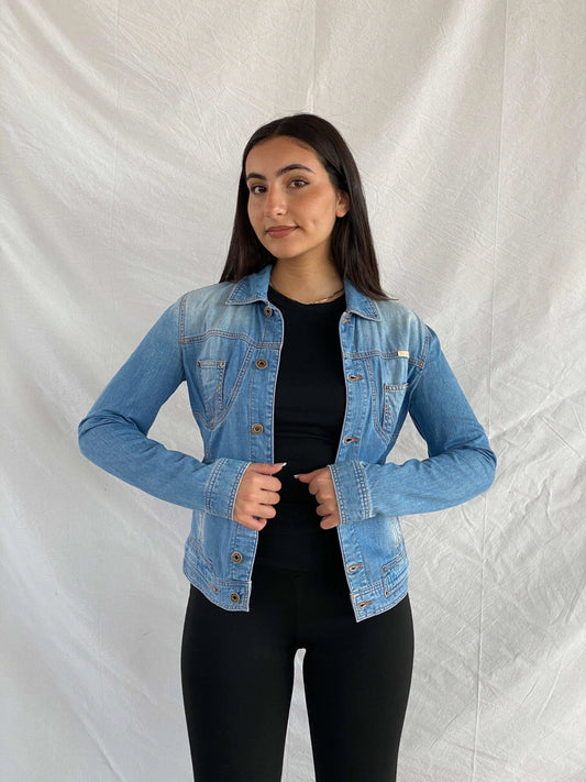 Y2K D&G Dolce & Gabbana Light Denim Jacket - Balagan Vintage Denim Jacket 00s, D&G, denim jacket, Rama