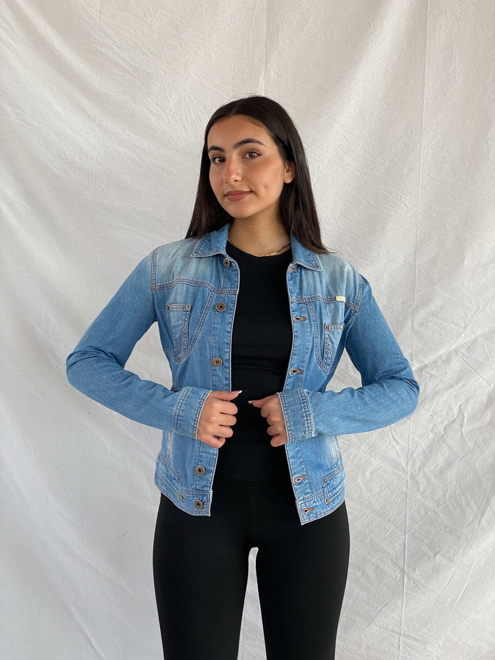 Y2K D&G Dolce & Gabbana Light Denim Jacket - Balagan Vintage Denim Jacket 00s, D&G, denim jacket, Rama