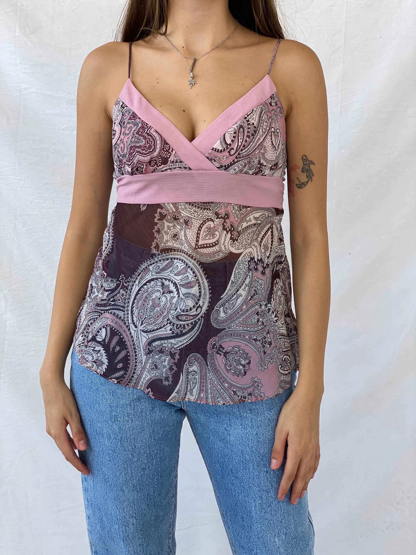 Y2K Dorothy Perkins Top - Balagan Vintage Sleeveless Top 00s, 90s, consignment, Isabella, Mira