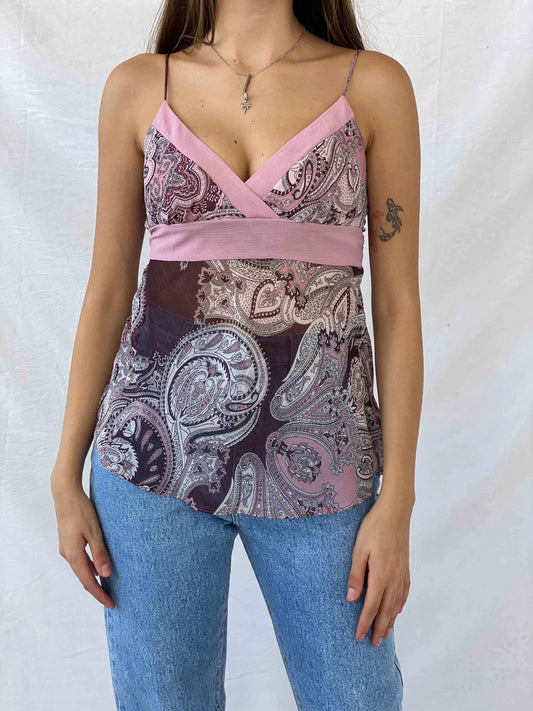 Y2K Dorothy Perkins Top - Balagan Vintage Sleeveless Top 00s, 90s, consignment, Isabella, Mira