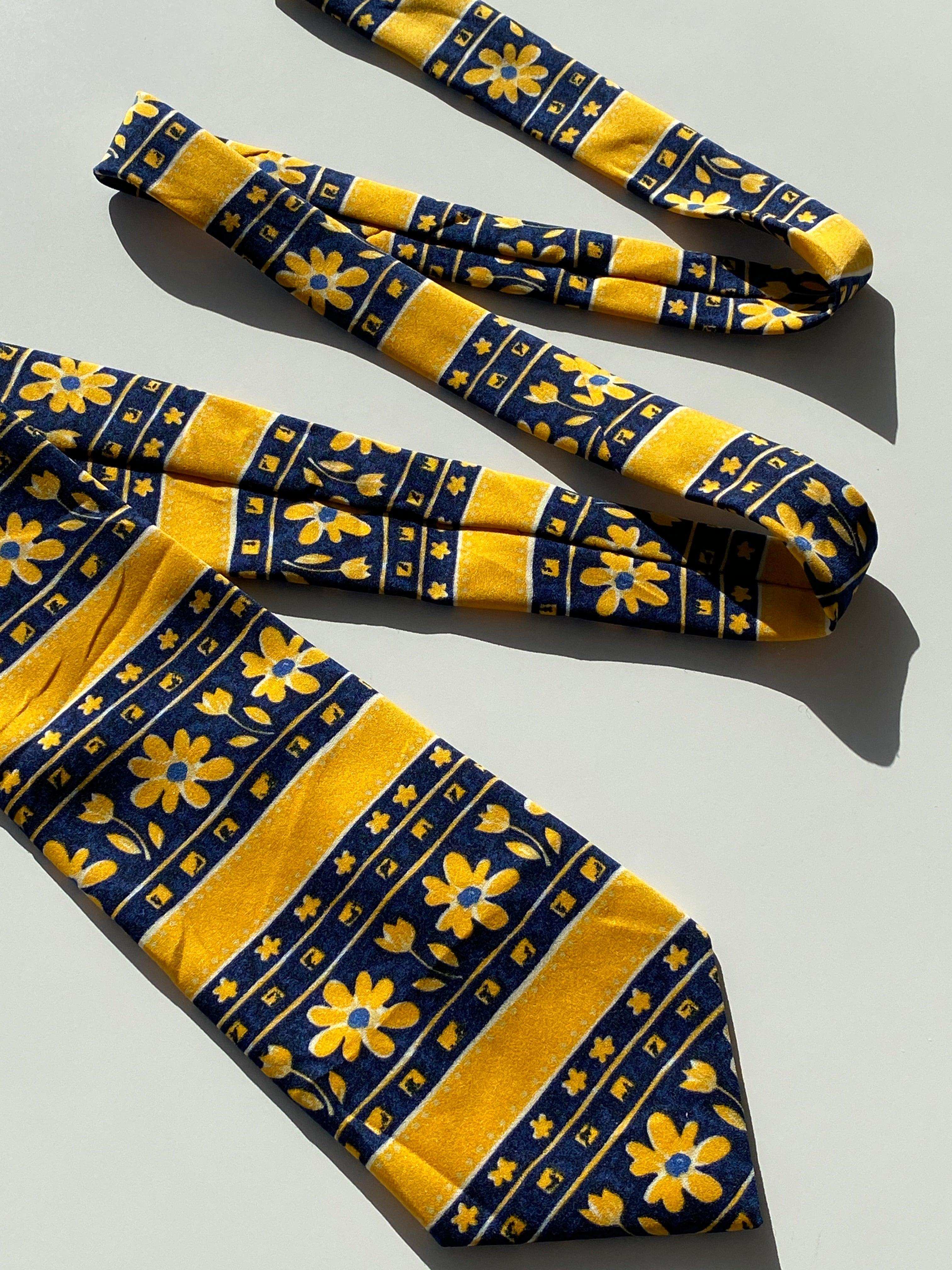 Y2K Marks & Spencer Printed Tie - Balagan Vintage Ties 80s, 90s, graphic ties, printed ties, tie, vintage tie, vintage ties