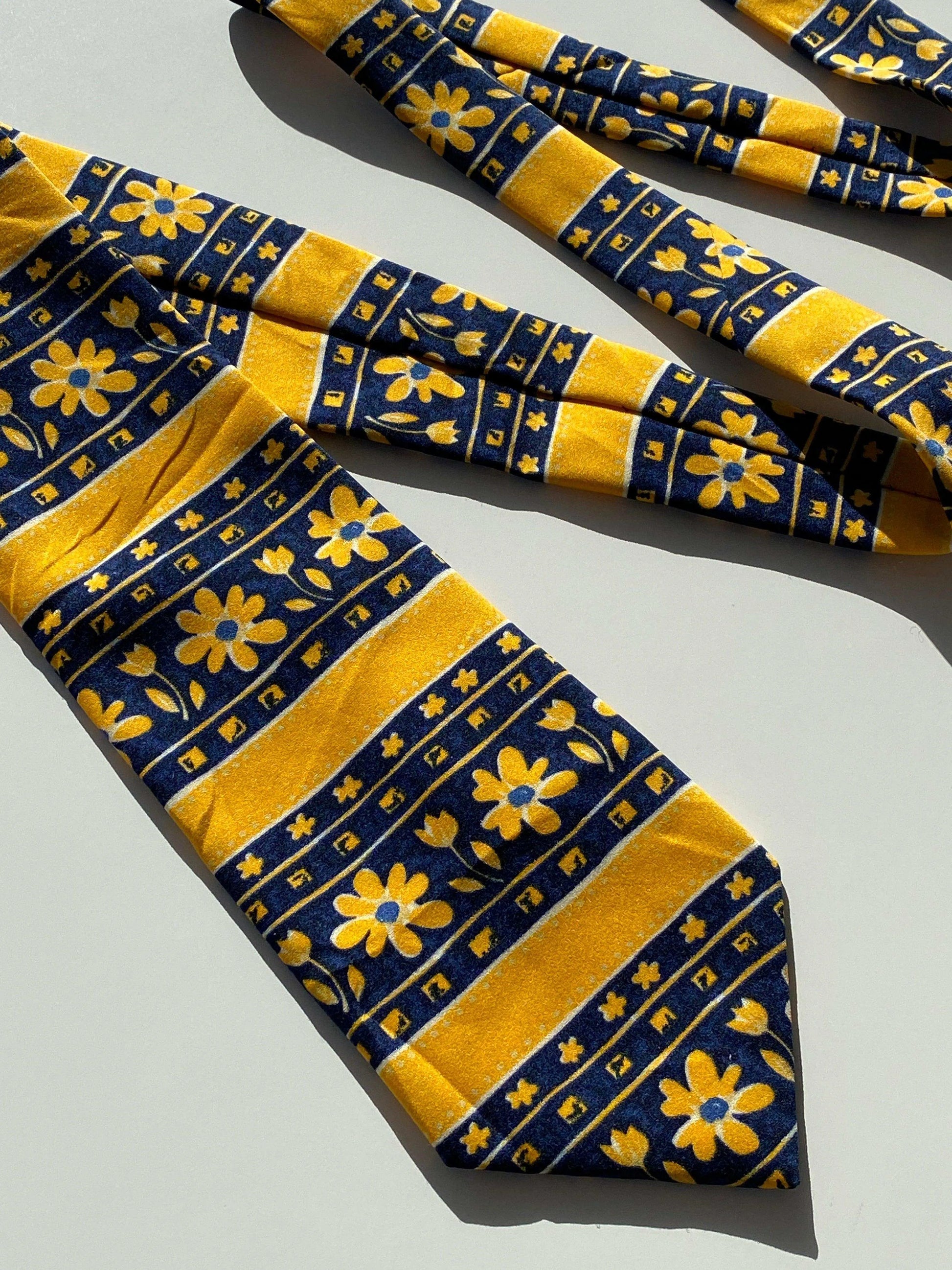 Y2K Marks & Spencer Printed Tie - Balagan Vintage Ties 80s, 90s, graphic ties, printed ties, tie, vintage tie, vintage ties