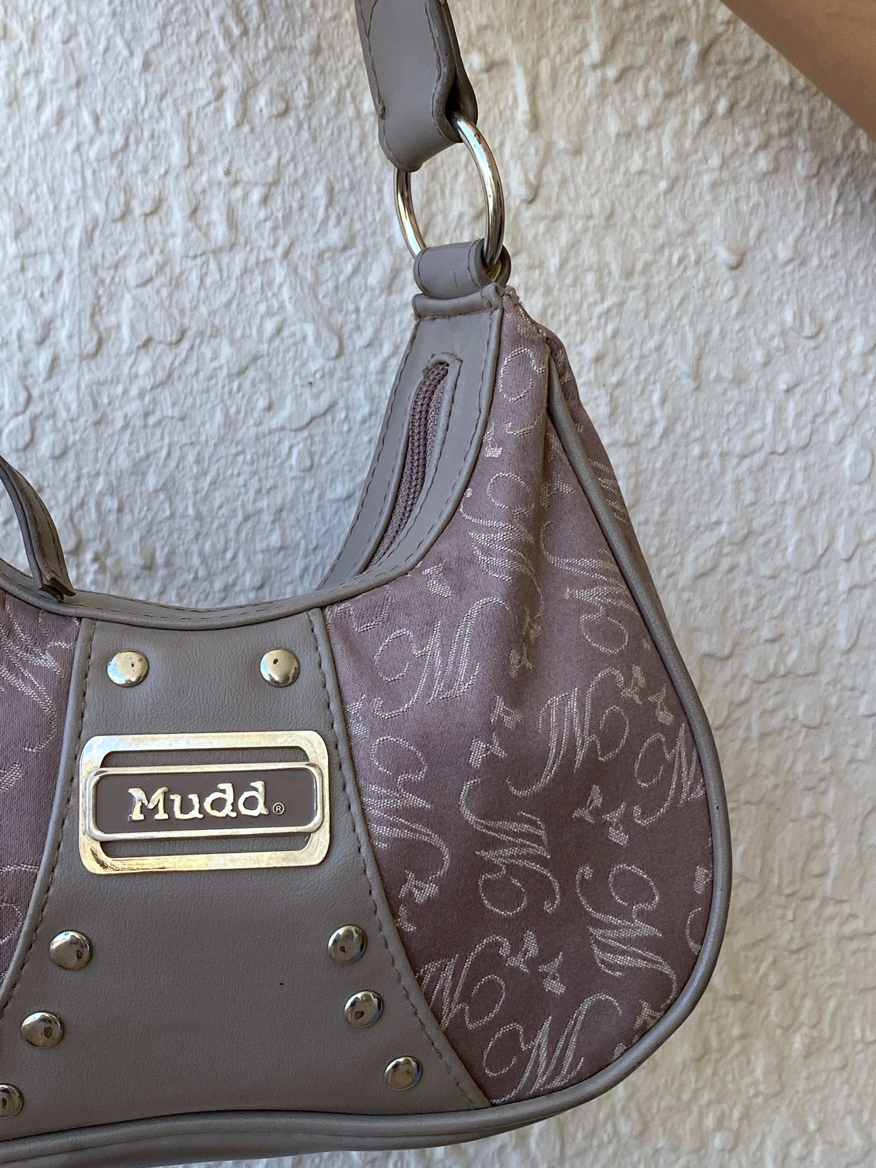 Y2K Mudd Mini Hobo Handbag - Balagan Vintage Mini handbag 00s, bag, handbag, shoulder bag