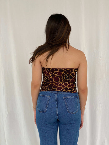 Y2K Purple and Gold Halter Top - Size M - Balagan Vintage Halter Top 90s, halter top, Rama, women top