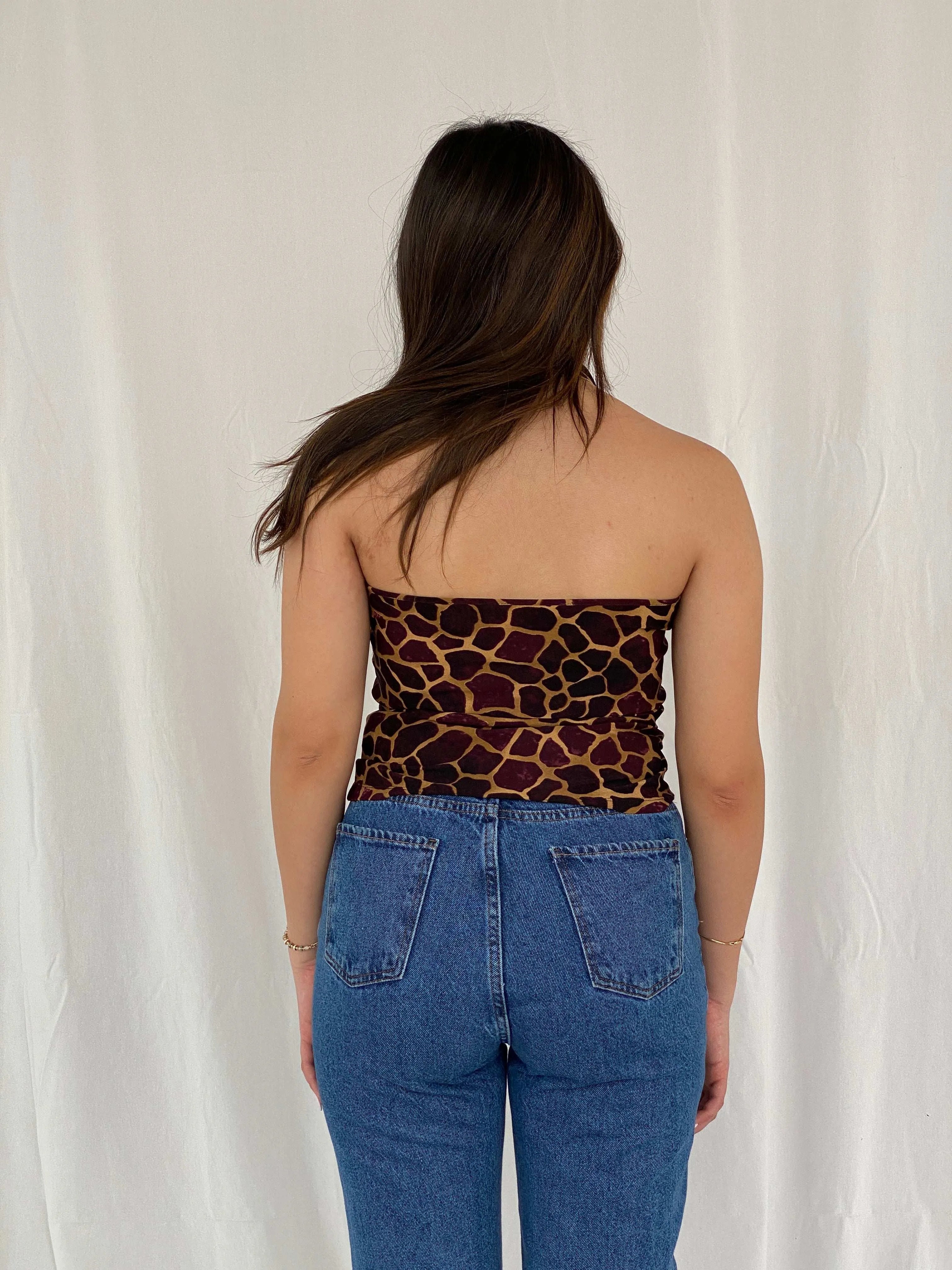 Y2K Purple and Gold Halter Top - Size M - Balagan Vintage Halter Top 90s, halter top, Rama, women top