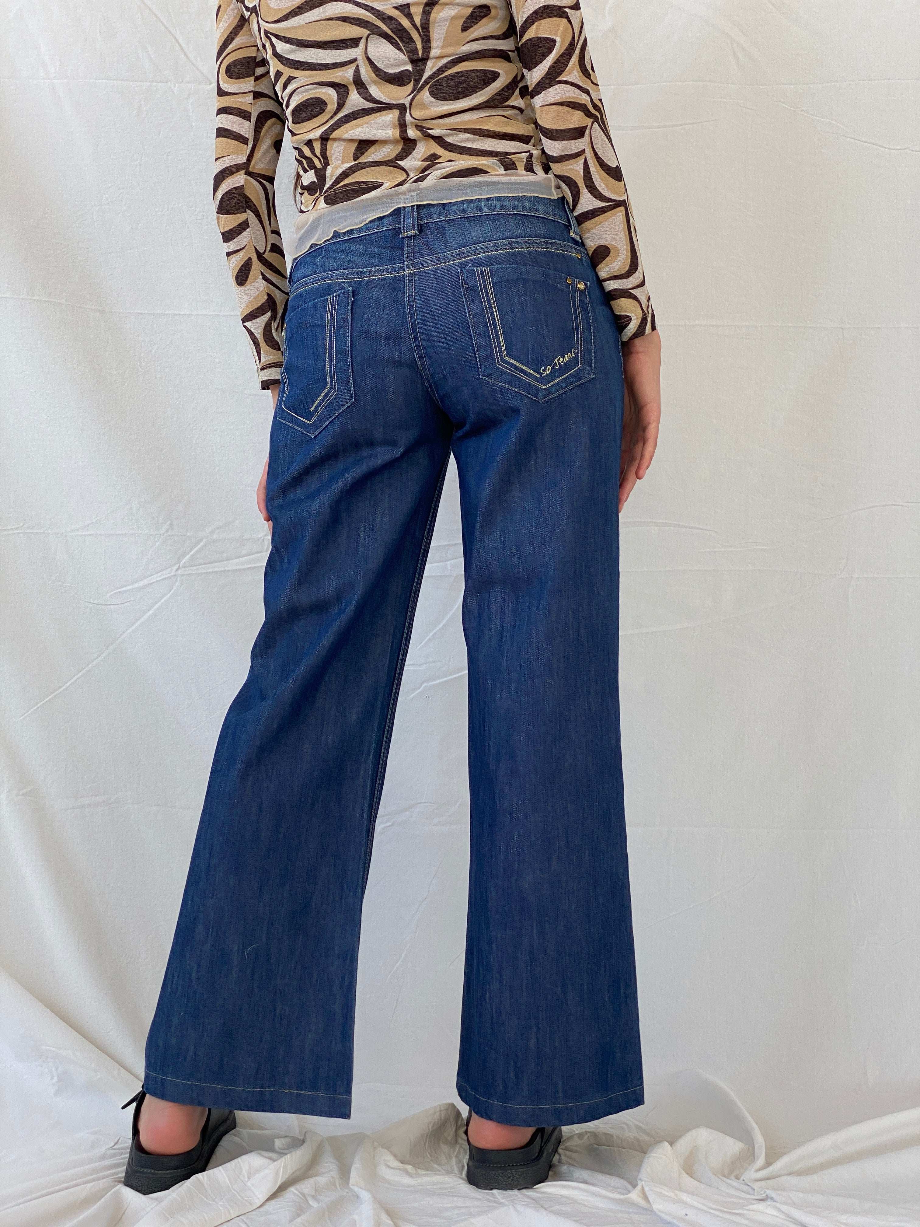 Y2K So Jeans With Pimkie Low Rise Flare Jeans - Balagan Vintage Jeans 00s, 90s, denim, flare jeans, jeans, Mira