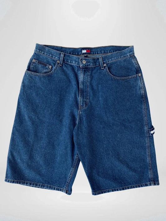 Y2K Tommy Hilfiger Streetwear Carpenter Men’s Jorts - Balagan Vintage Shorts 00s, 90s, denim, jeans, shorts, Tommy hilfiger, Tommy jeans