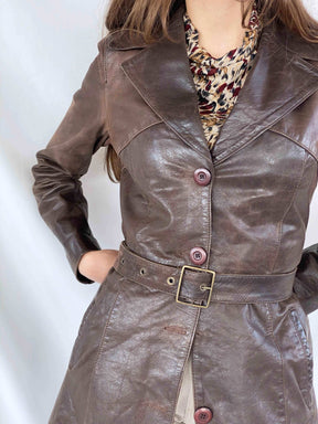 Vintage Oakwood genuine leather jacket - Balagan Vintage