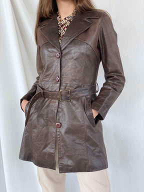 Vintage Oakwood genuine leather jacket - Balagan Vintage