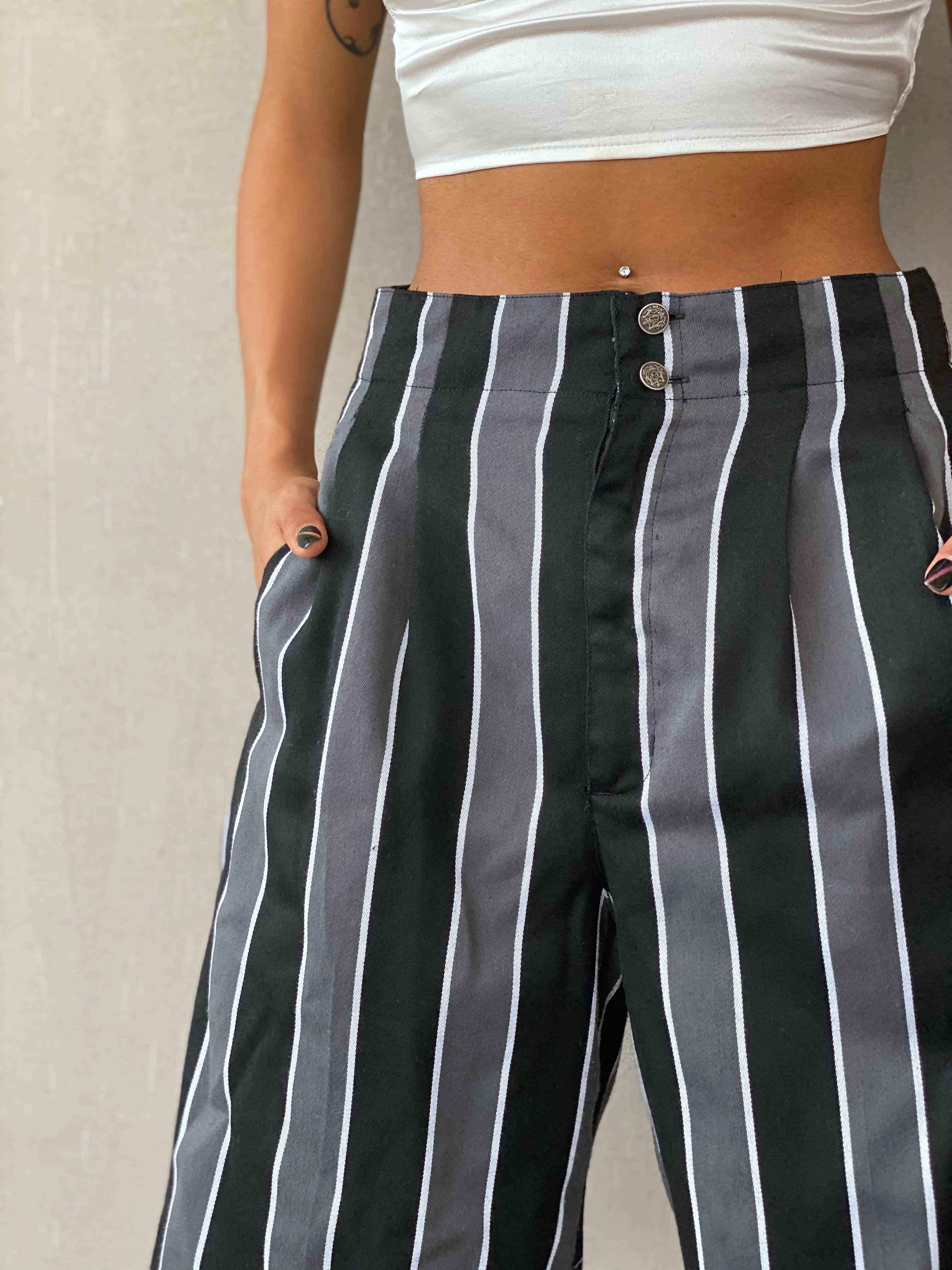 Vintage Impuls Culture Striped Shorts