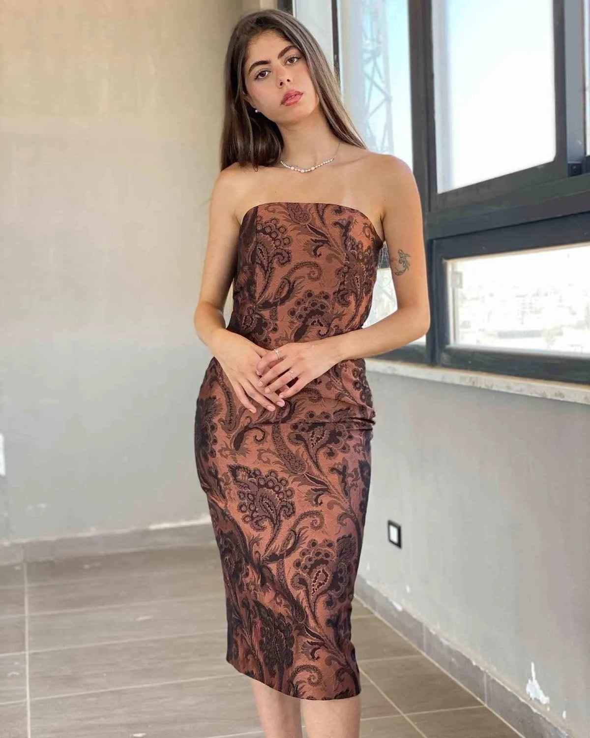 Gorgeous 00s Kaliko Jacquard Dress - 90s - Wedding Guest - Prom - Date