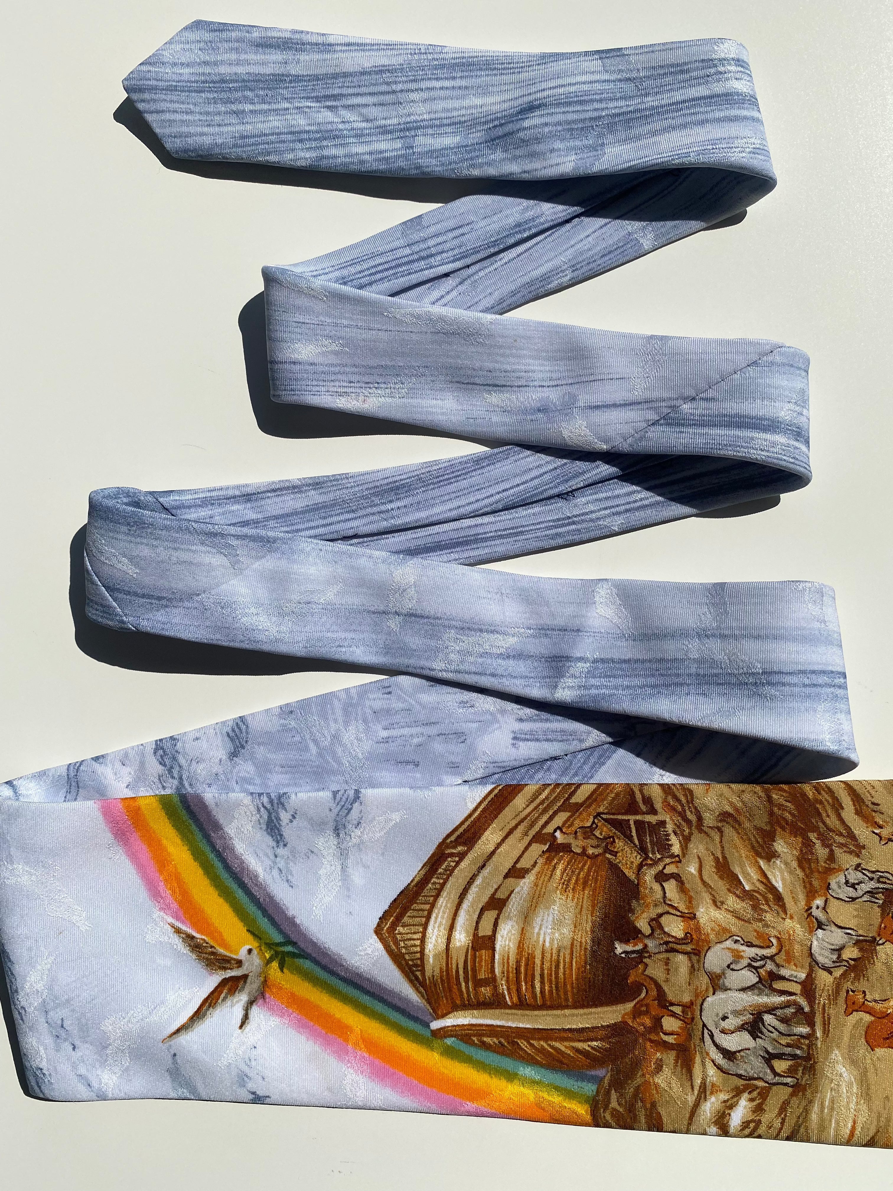 Vintage Eagles Wings Graphic Tie - Balagan Vintage Ties crazy print, graphic, graphic ties, printed ties, vintage, vintage ties