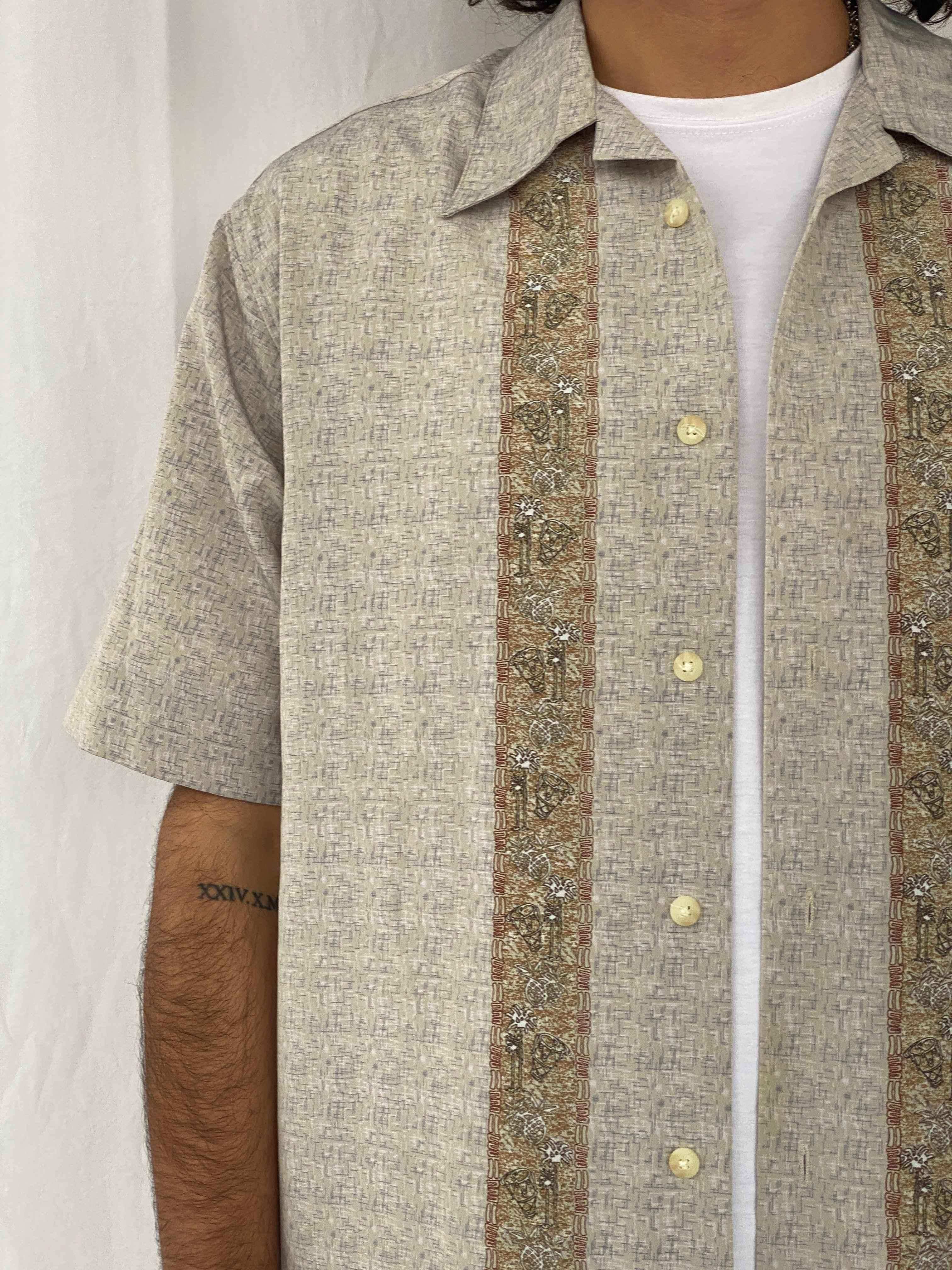 Vintage Cubavera Shirt - Balagan Vintage Half Sleeve Shirt 90s, half sleeve shirt, men