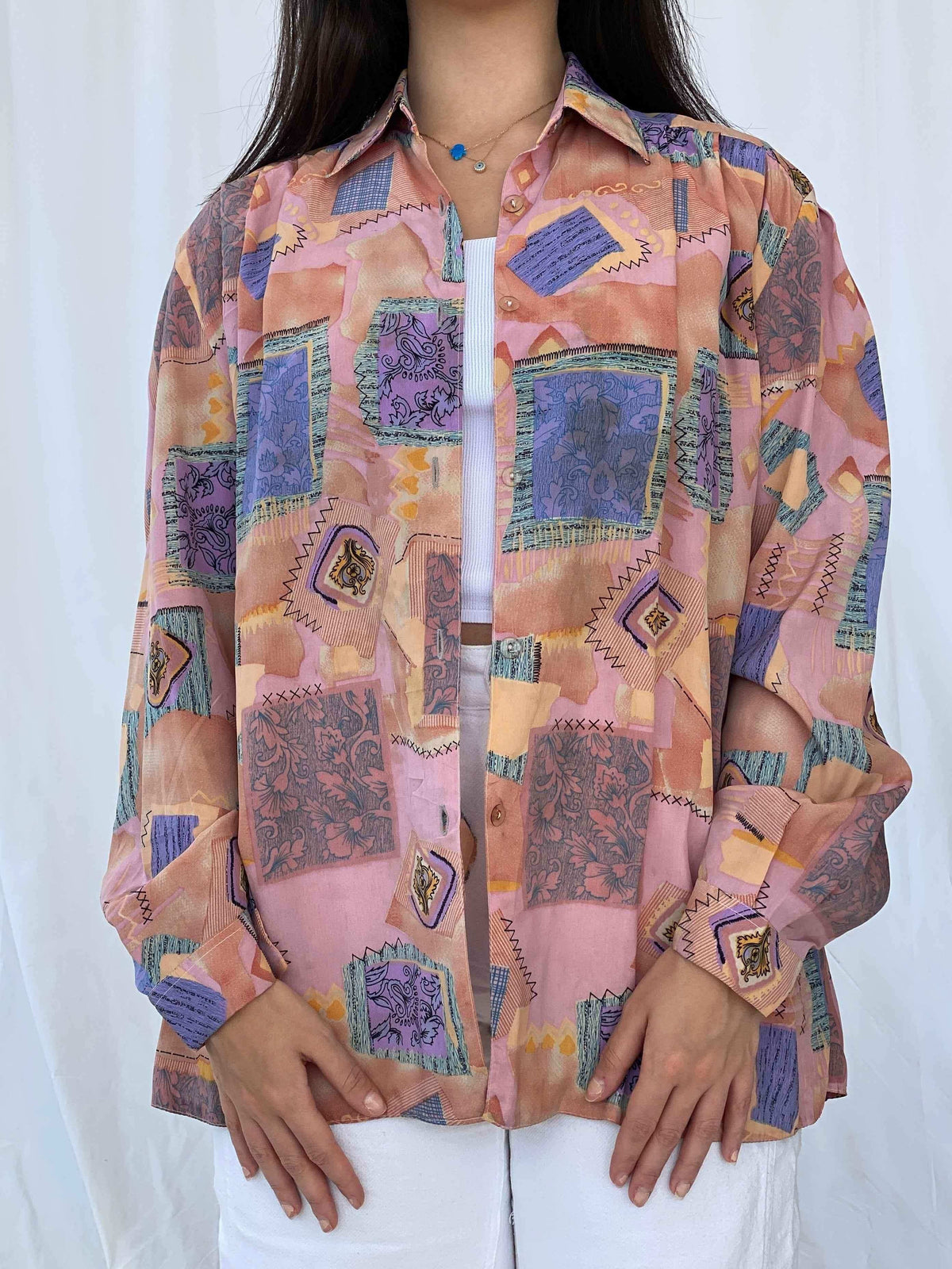 Vintage Printed Shirt - Balagan Vintage