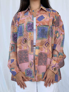 Vintage Printed Shirt - Balagan Vintage