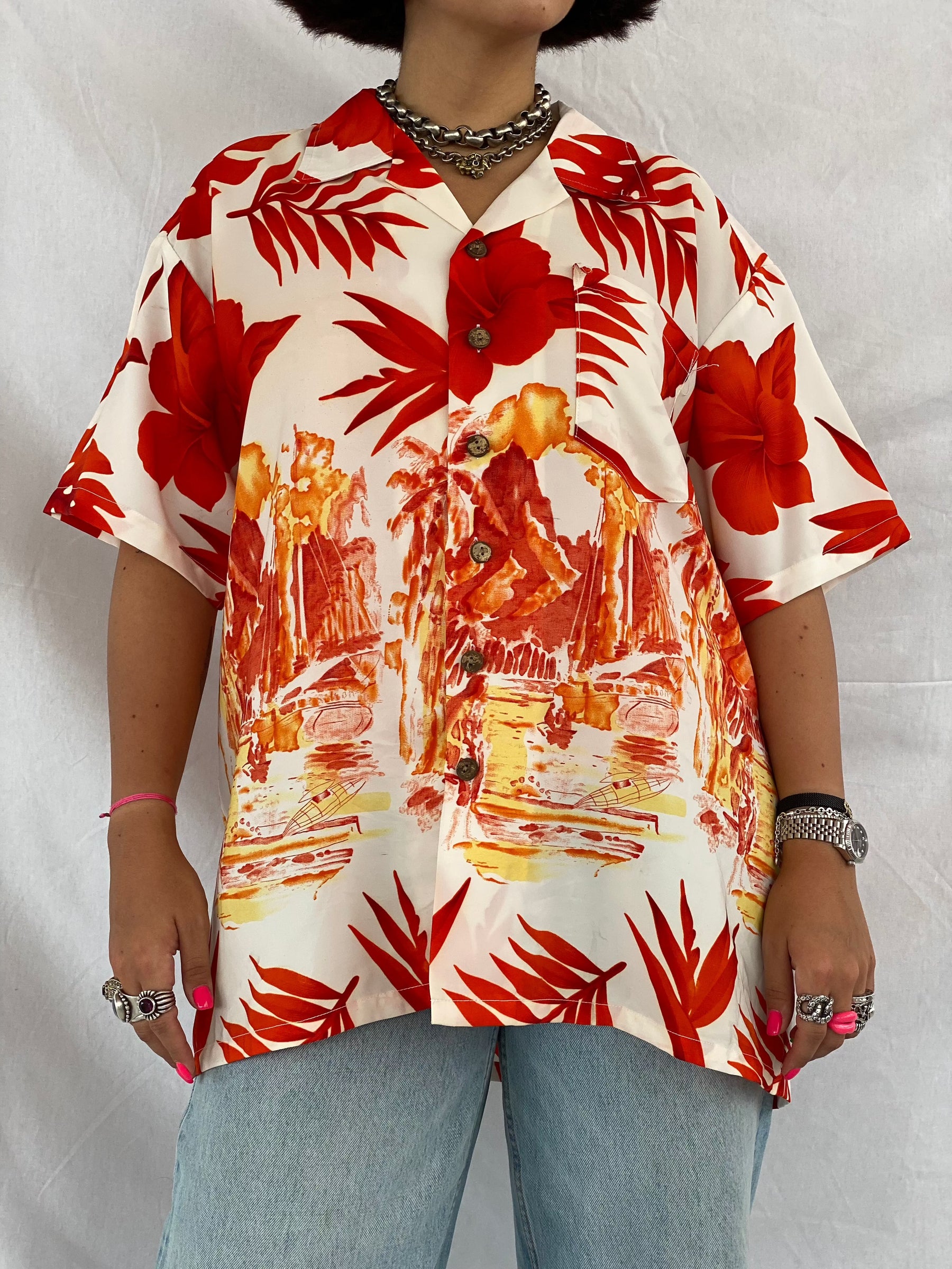 Vintage Roundy Bay Hawaiian Shirt - Balagan Vintage