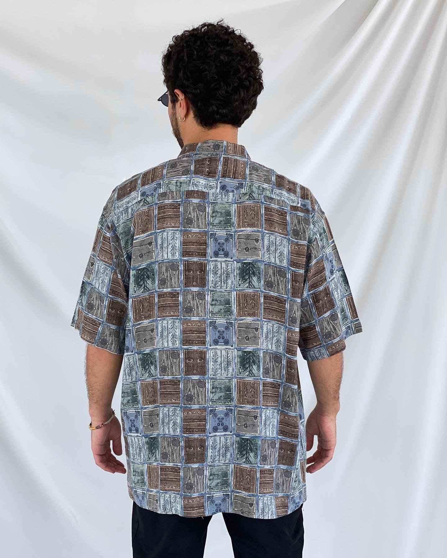 Vintage Pierre Cardin Printed Shirt