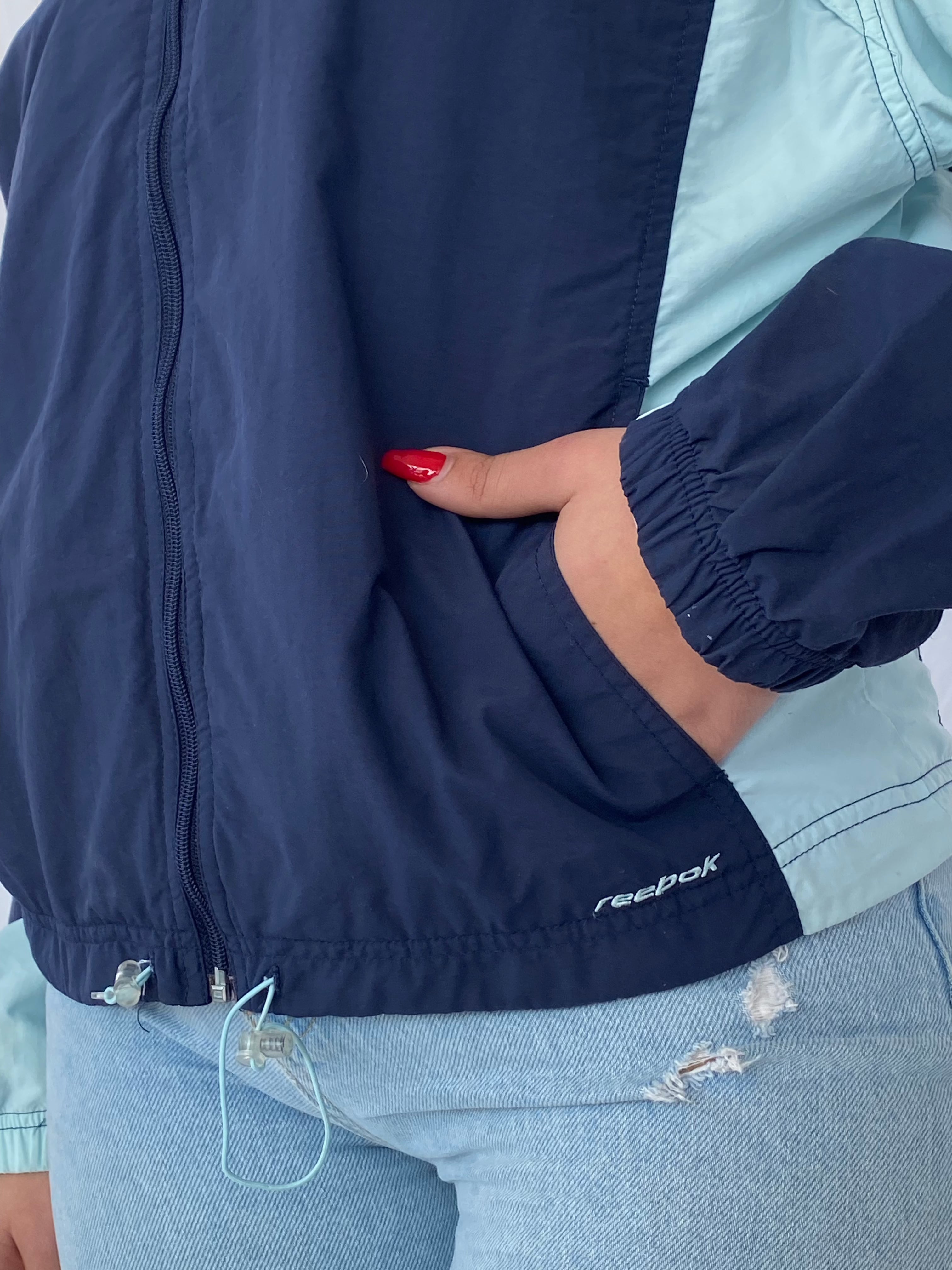 Reebok 2025 windbreaker jacket