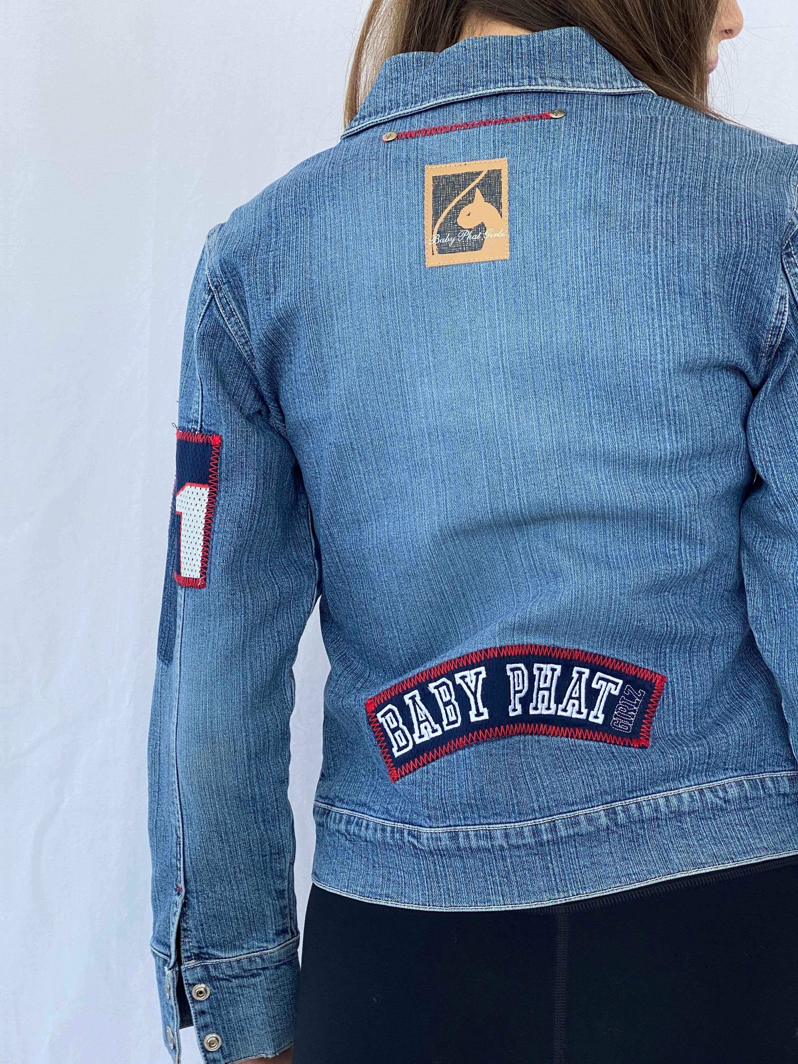 Vintage Baby Phat Denim Jacket - Balagan Vintage Denim Jacket 00s, baby phat, denim, denim jacket, Mira