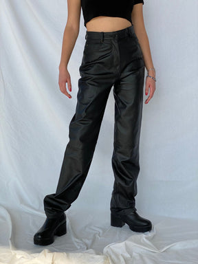 Authentic Clothing Company Leather Pants - Balagan Vintage
