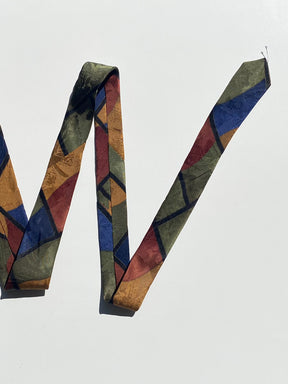 Vintage CELLINI Silk Printed Tie - Balagan Vintage