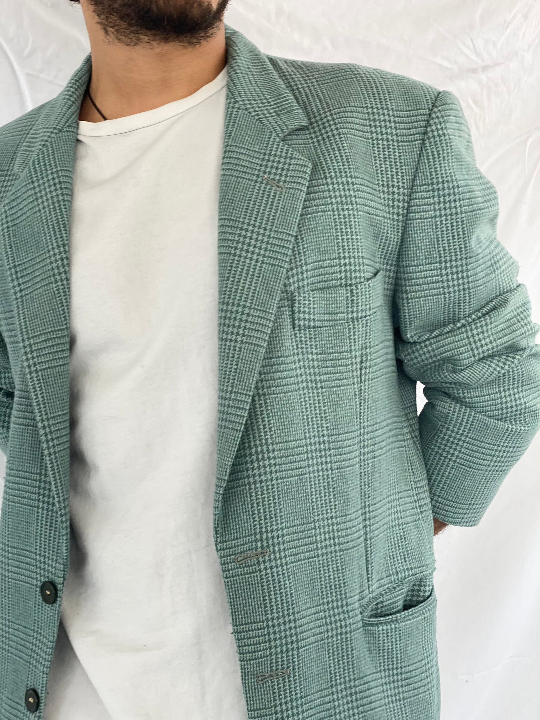 Vintage AQUARIUM Tweed Blazer - Balagan Vintage