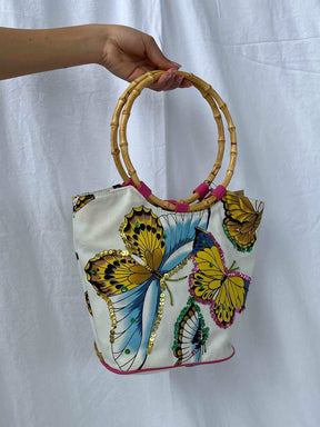 Y2K Butterfly Handbag - Balagan Vintage