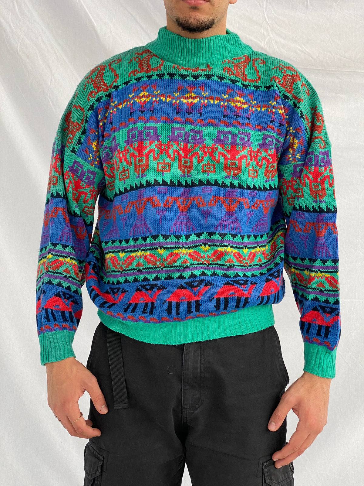Vintage Knitted Sweater - Balagan Vintage