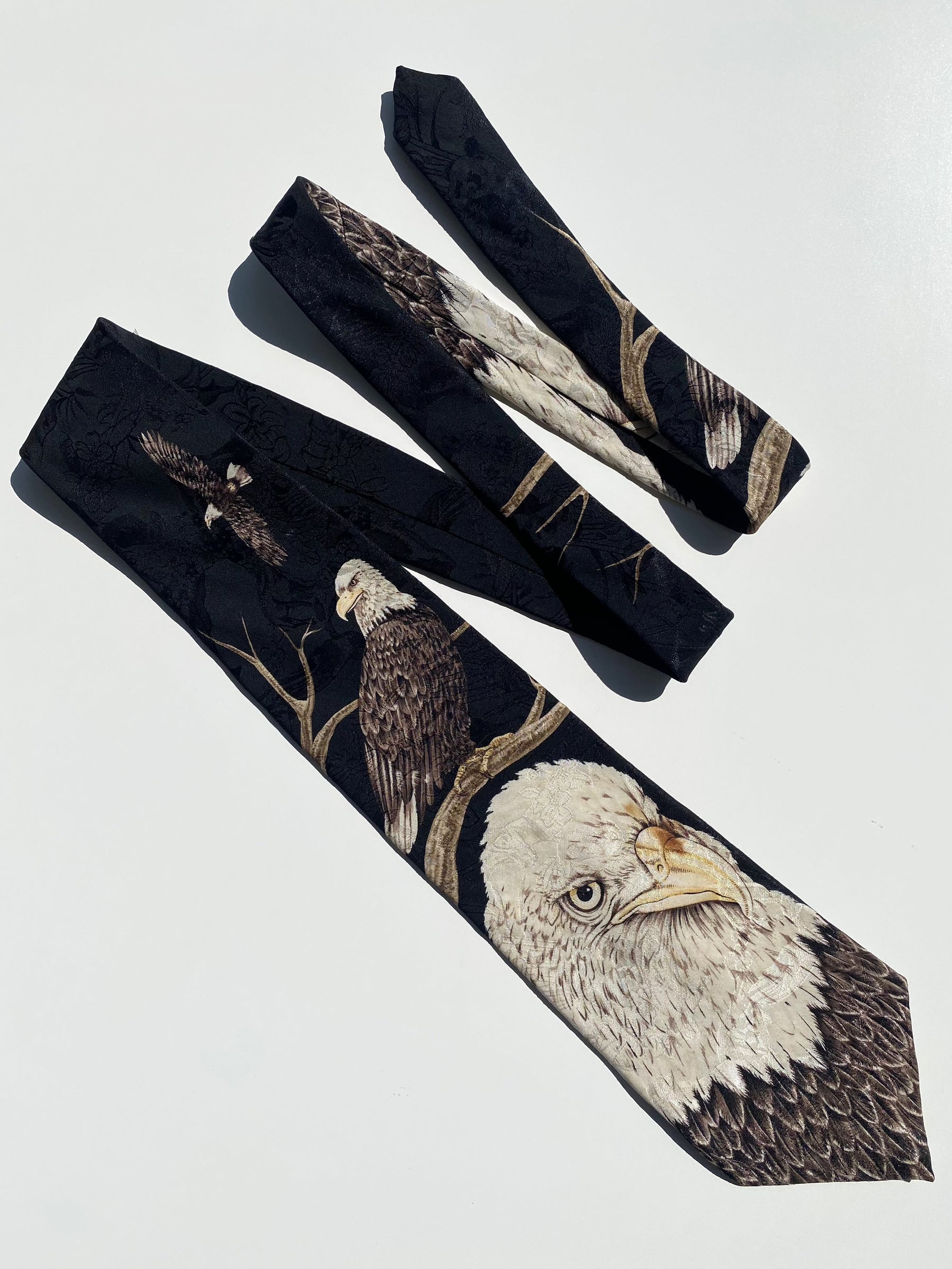 Vintage American Pride by Marc Dennis Endangered Species Collection Tie - Balagan Vintage