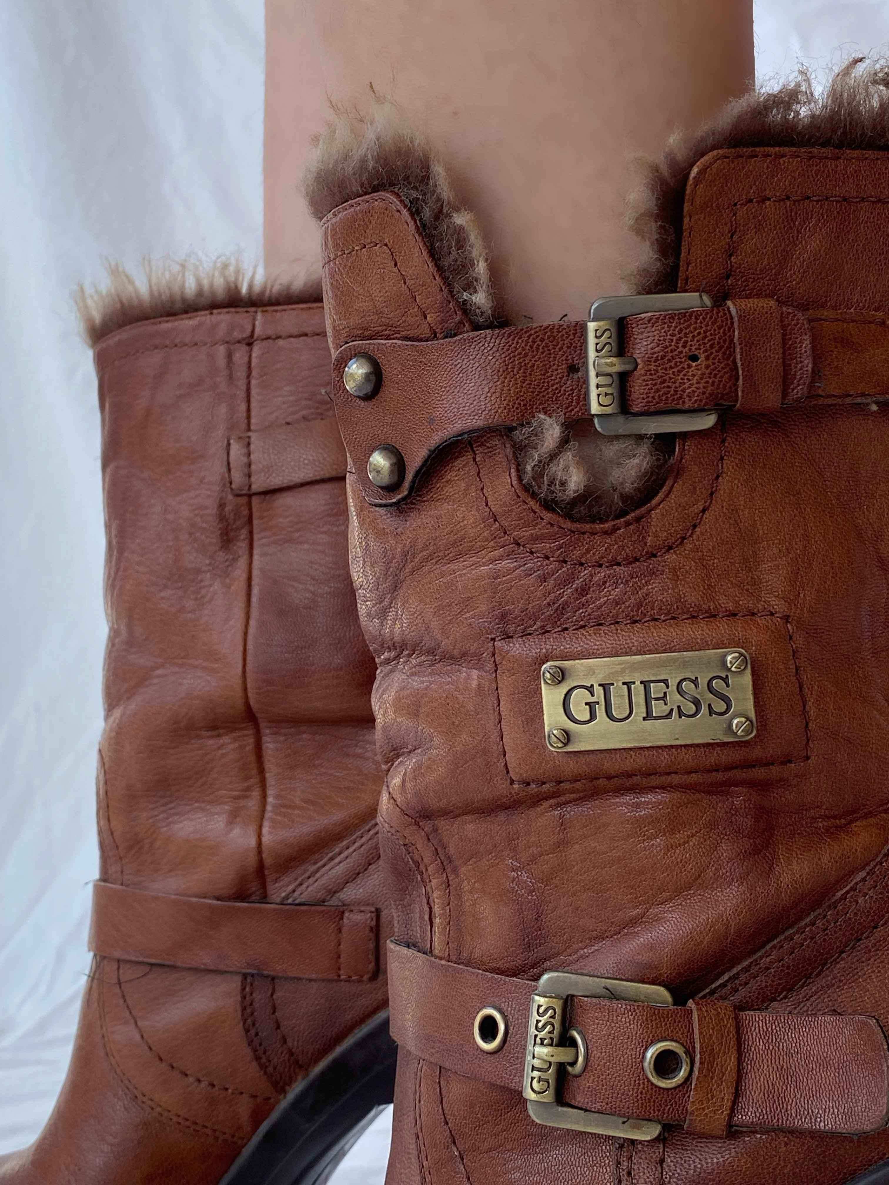 Old school hot sale guess boots