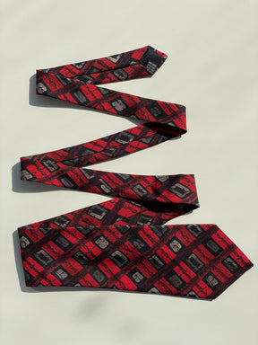 Vintage Printed Tie - Balagan Vintage