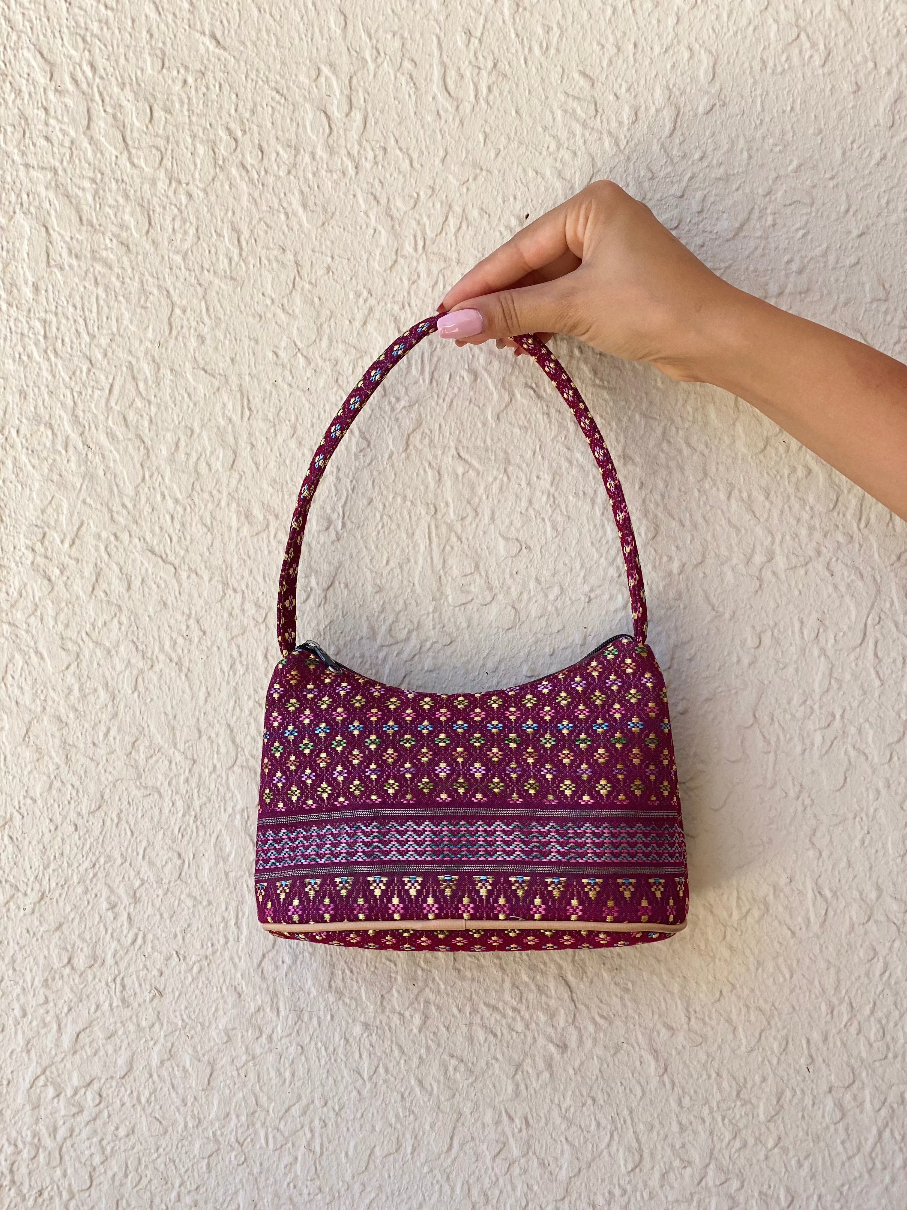 Mini Boho Handbag - Balagan Vintage Handbags bag, beaded bag, embellished bag, handbag, shoulder bag, vintage bags