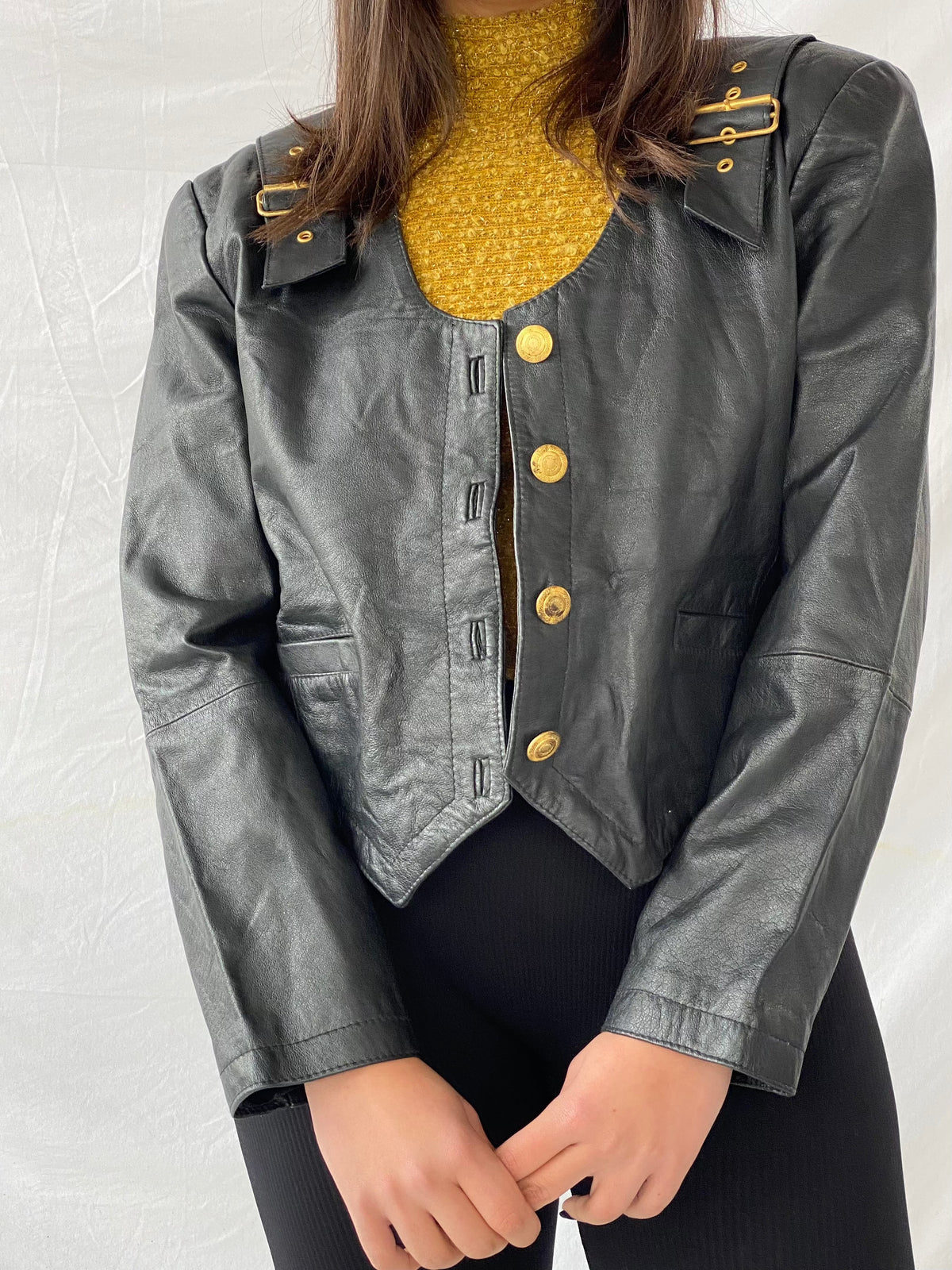 Vintage Trend Collection Leather Jacket - Balagan Vintage