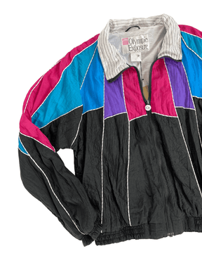 Vintage Olympic Exposure Windbreaker Jacket - Balagan Vintage