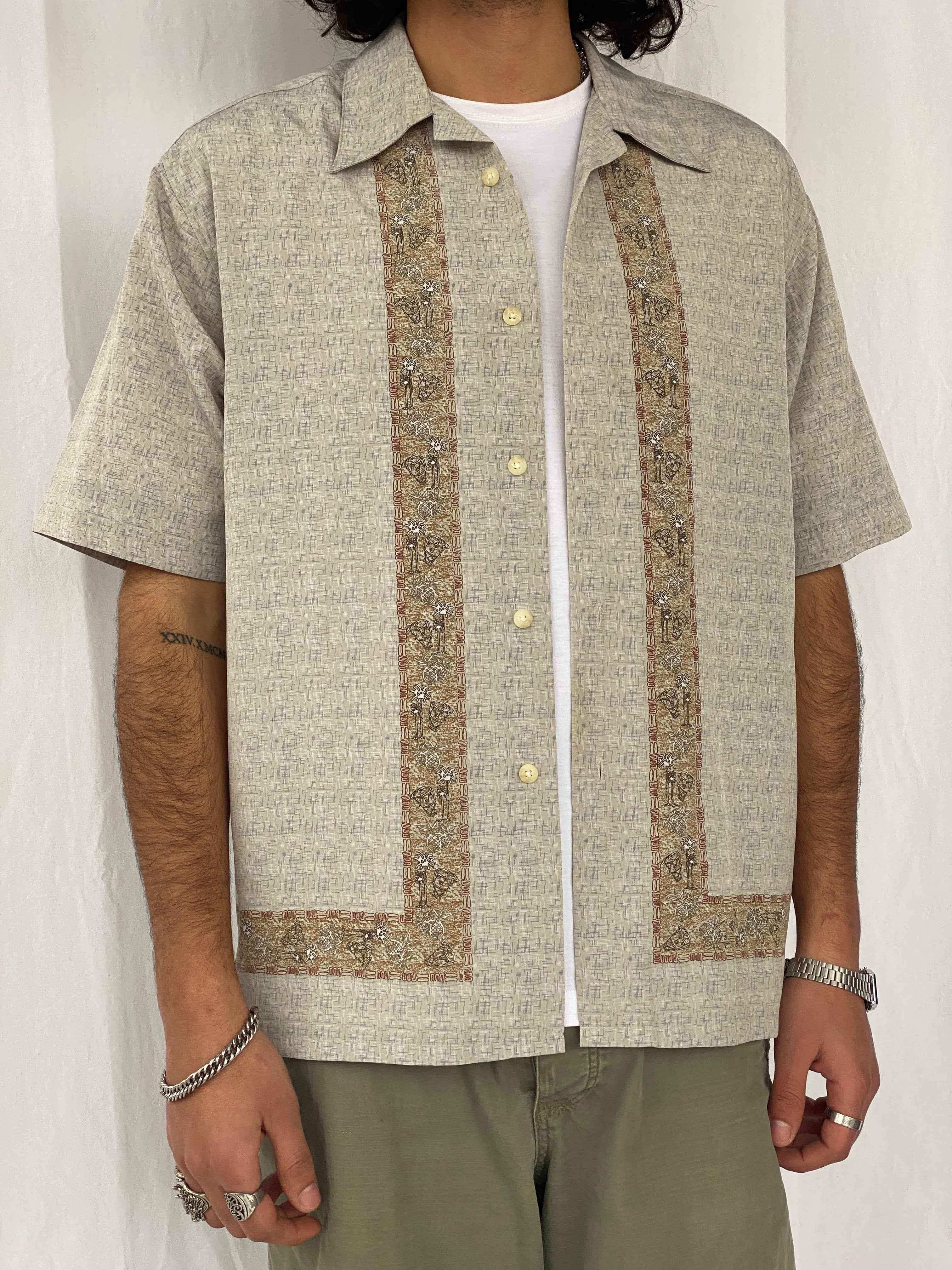 Vintage Cubavera Shirt - Balagan Vintage Half Sleeve Shirt 90s, half sleeve shirt, men