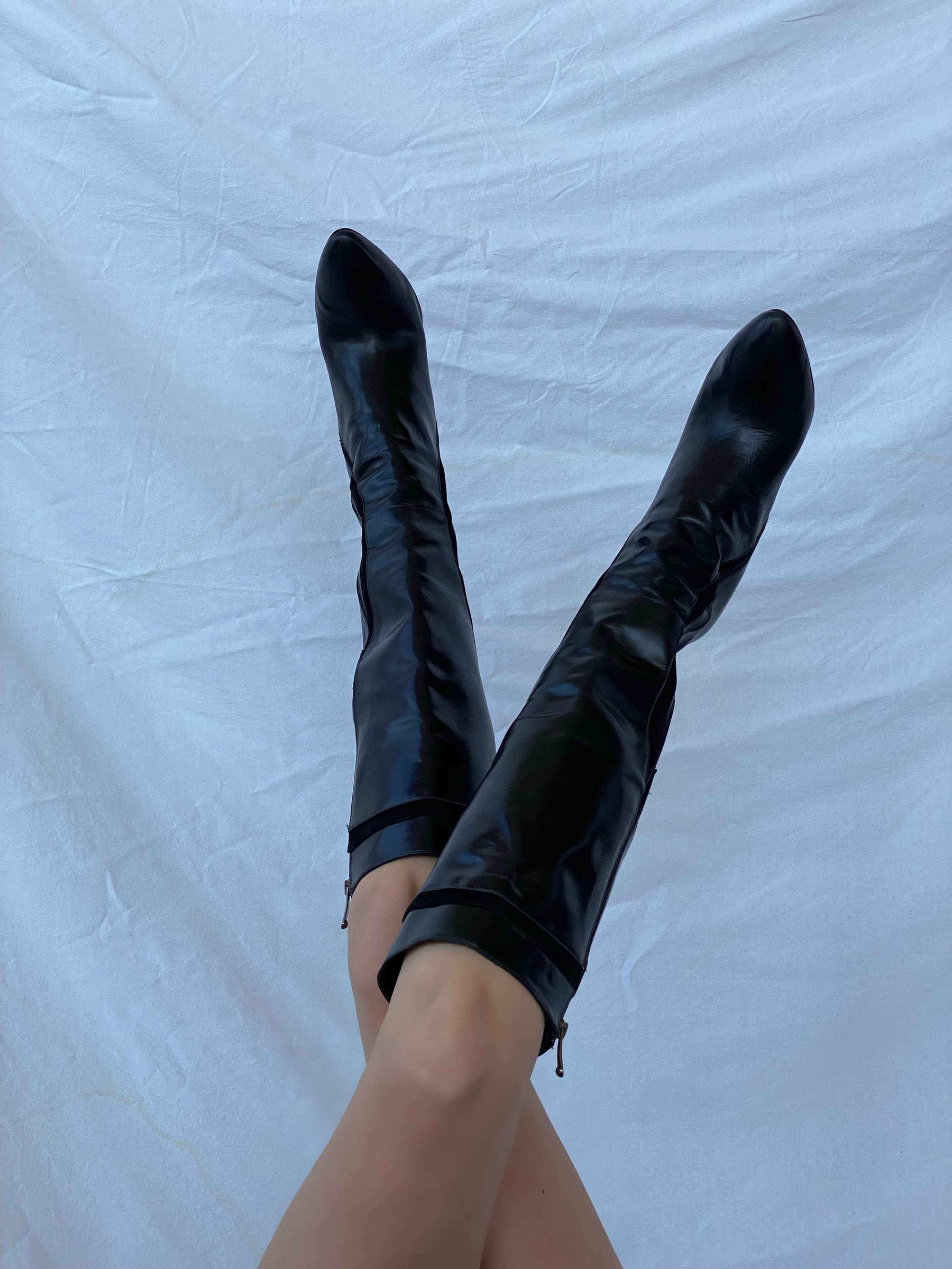 VIA SPIGA Leather Boots - Balagan Vintage