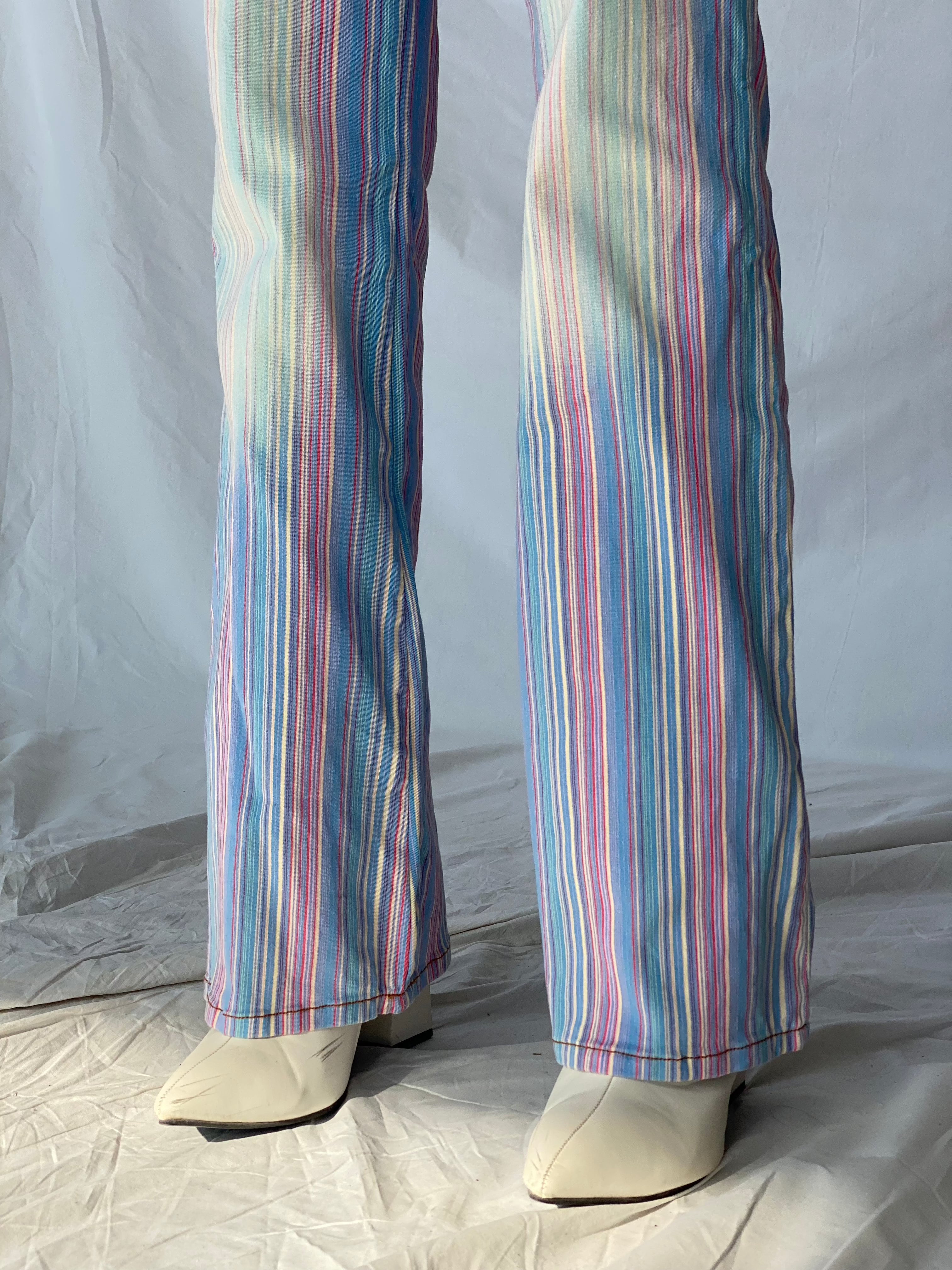 Vintage Y2K SIX JEANS - Balagan Vintage Jeans 90s, denim, jeans, outerwear, streetwear, striped pants, vintage